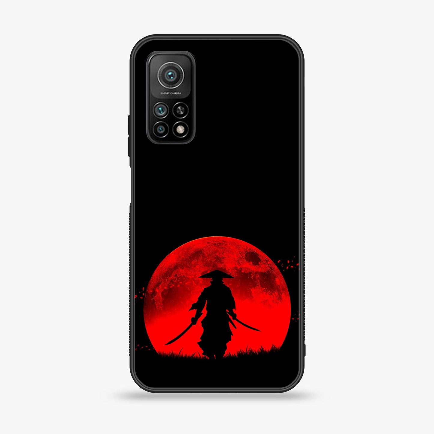 Xiaomi Mi 10T Ninja Design 8 Premium Printed Glass soft Bumper shock Proof Case CS-37716