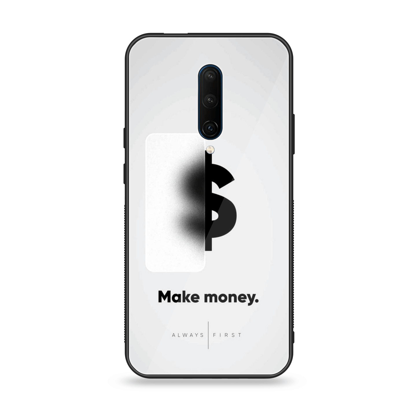 OnePlus 7 Pro - Dollar Design 9 - Premium Metal Printed soft Bumper Shock Proof Case CS-38528