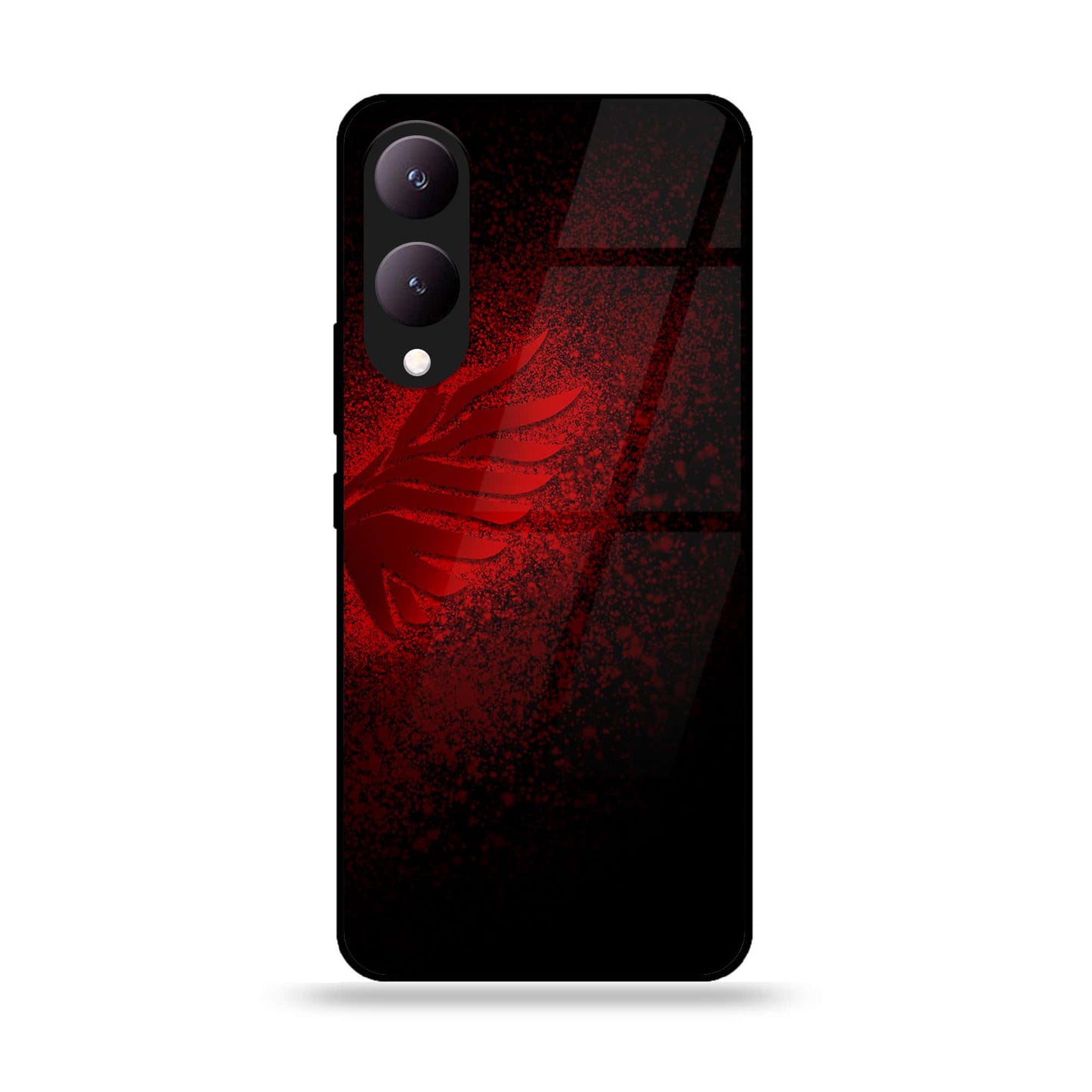 Vivo Y17S - Angel Wings 2.0 Design 2 - Premium Printed Glass soft Bumper shock Proof Case CS-38068