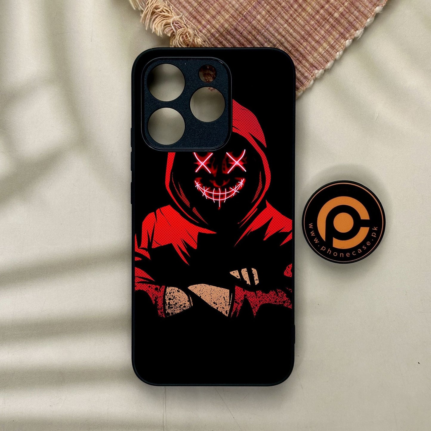 Realme 15T - Anonymous 2.0 Design 5 - Premium Metal Printed Soft Bumper Shock Proof Case