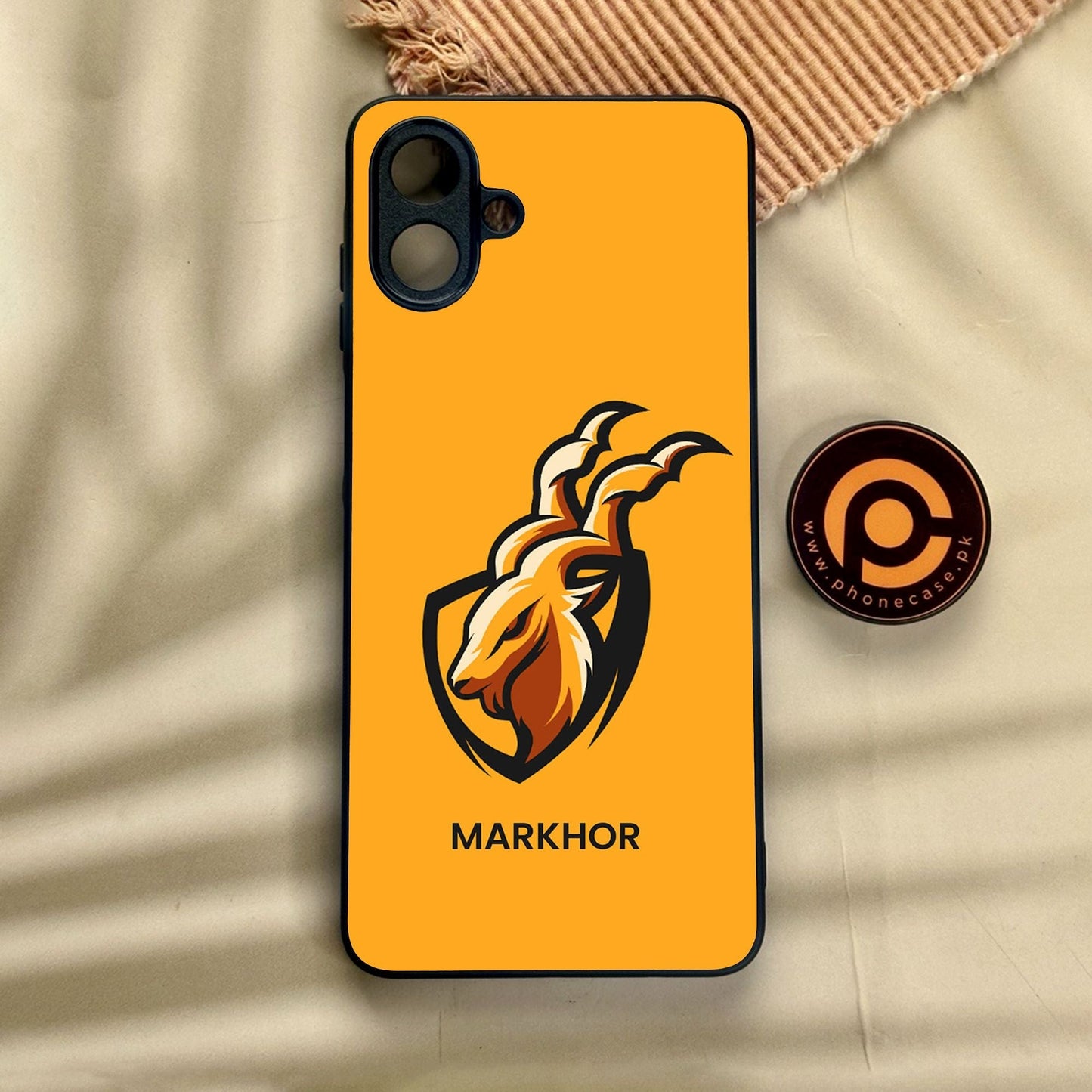 Samsung Galaxy A07 - Markhor Design 7 - Premium Metal Printed Soft Bumper Shock Proof Case