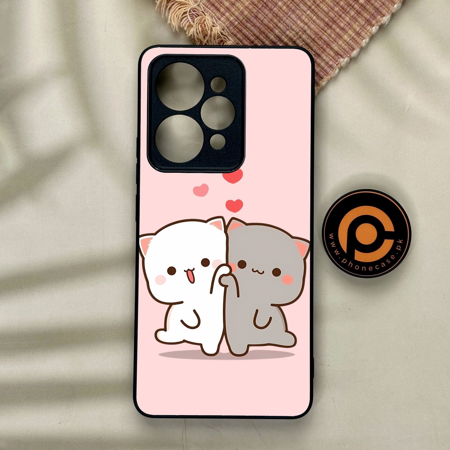 Realme 15 Pro - Cute Bubu Dudu Design 6 - Premium Metal Printed Soft Bumper Shock Proof Case