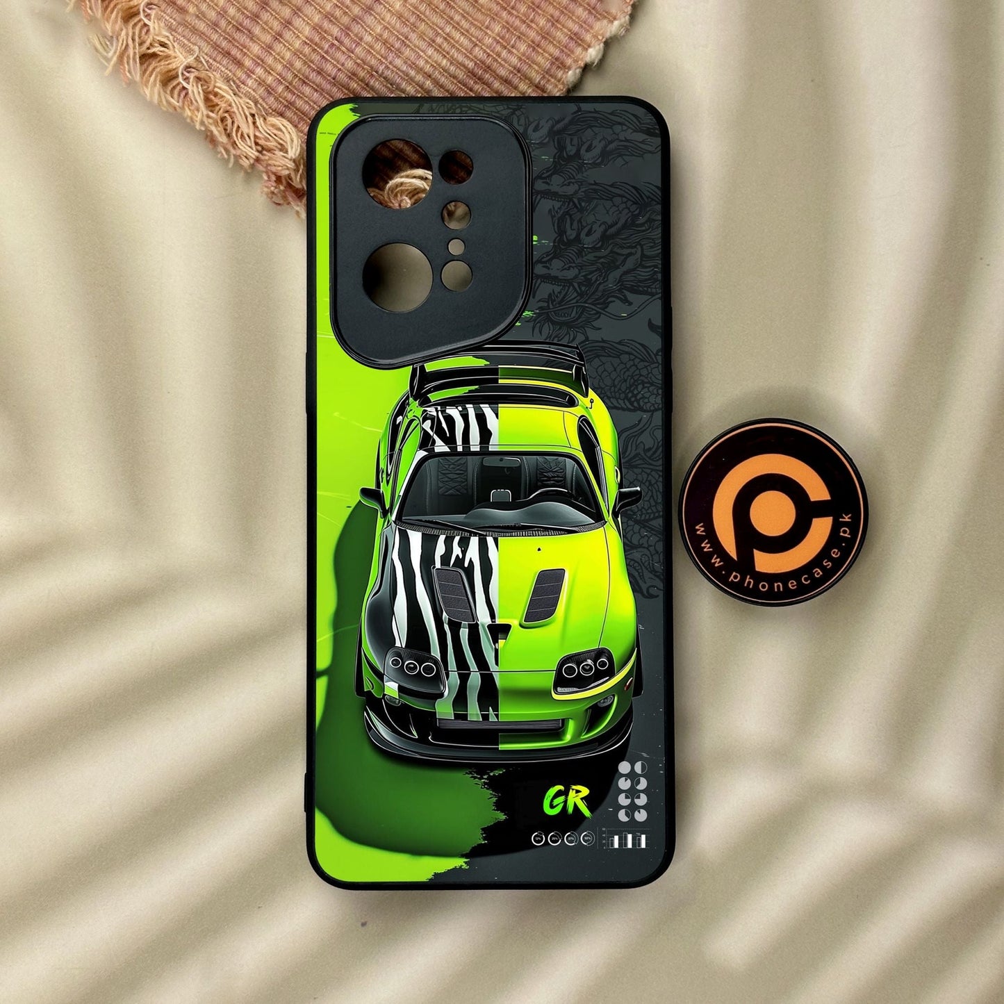 Oppo Find X5 Pro - Trish Art - Premium Metal Printed Soft Bumper Shock Proof Case