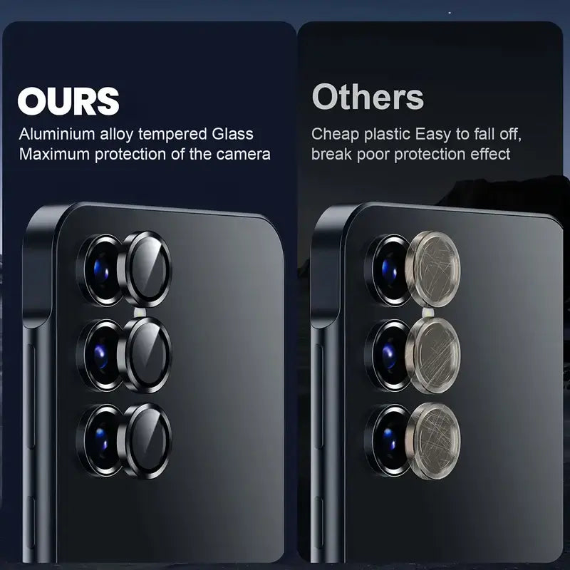 Samsung Galaxy S25 FE - Metal Camera Lens Protector Glass