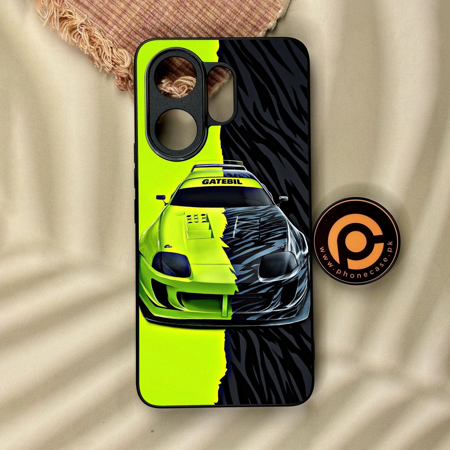 Vivo V60 - Racing Series 2.0 Design 3 - Premium Metal Printed Soft Bumper Shock Proof Case