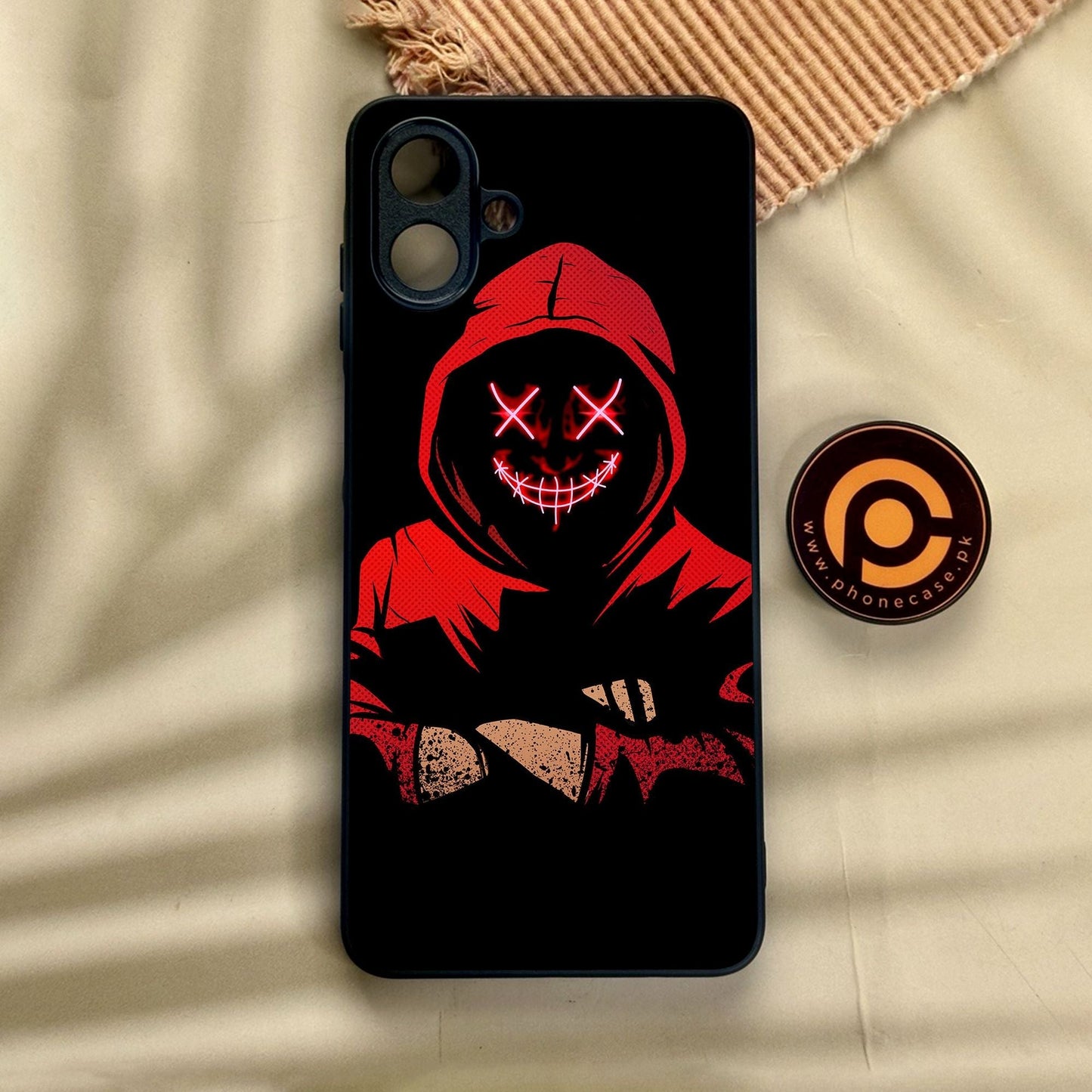 Samsung Galaxy A07 - Anonymous 2.0 Design 5 - Premium Metal Printed Soft Bumper Shock Proof Case