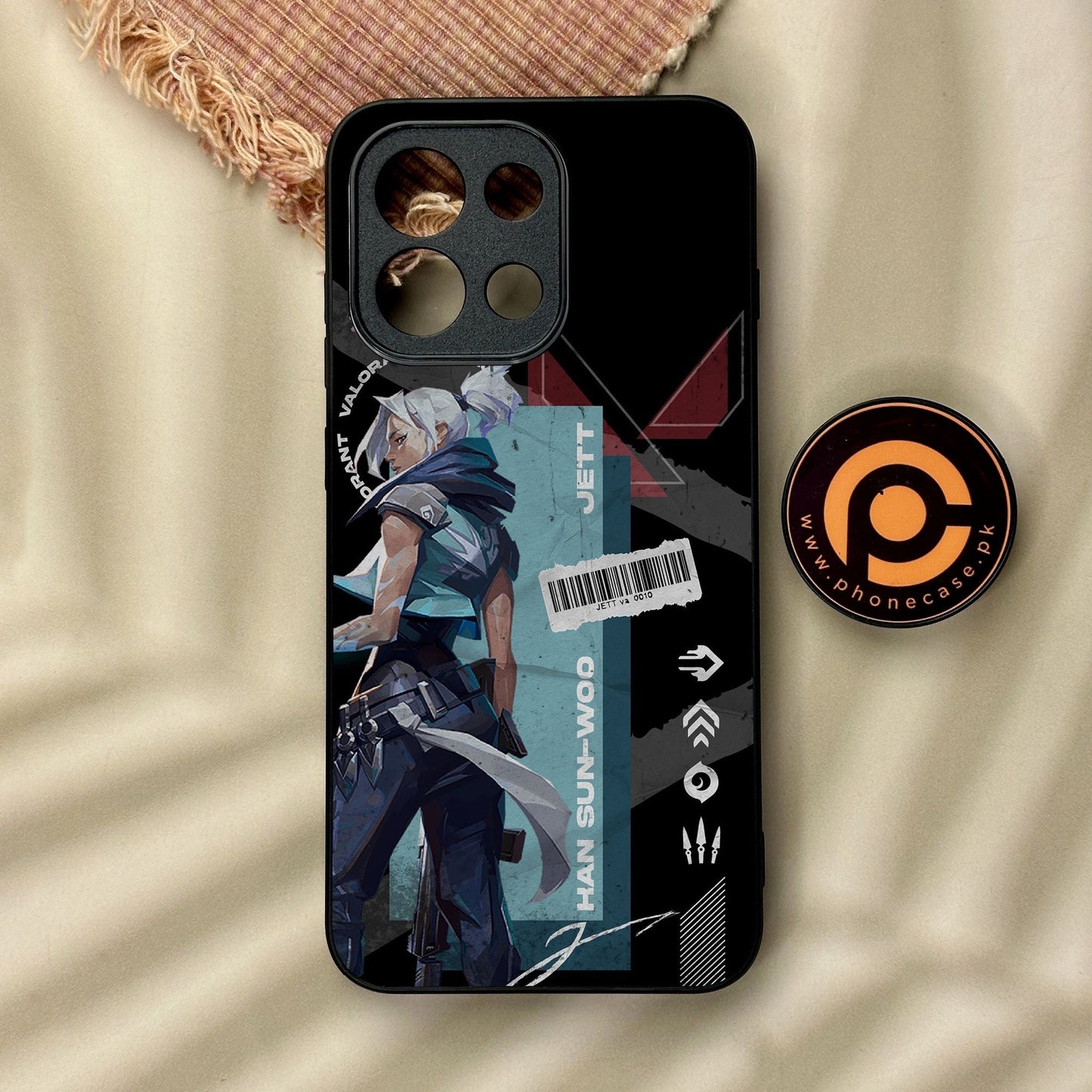 OnePlus 13T - Battle-Ready Design 4 - Premium Metal Printed Soft Bumper Shock Proof Case