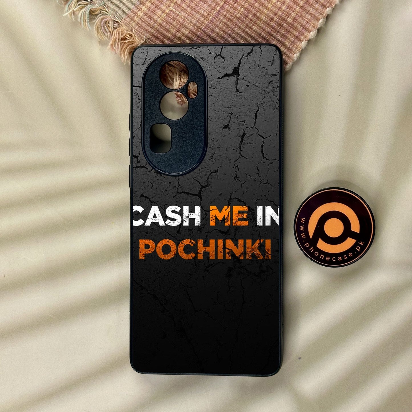 Oppo Reno 10 Pro Plus - Cash Me - Premium Metal Printed Soft Bumper Shock Proof Case