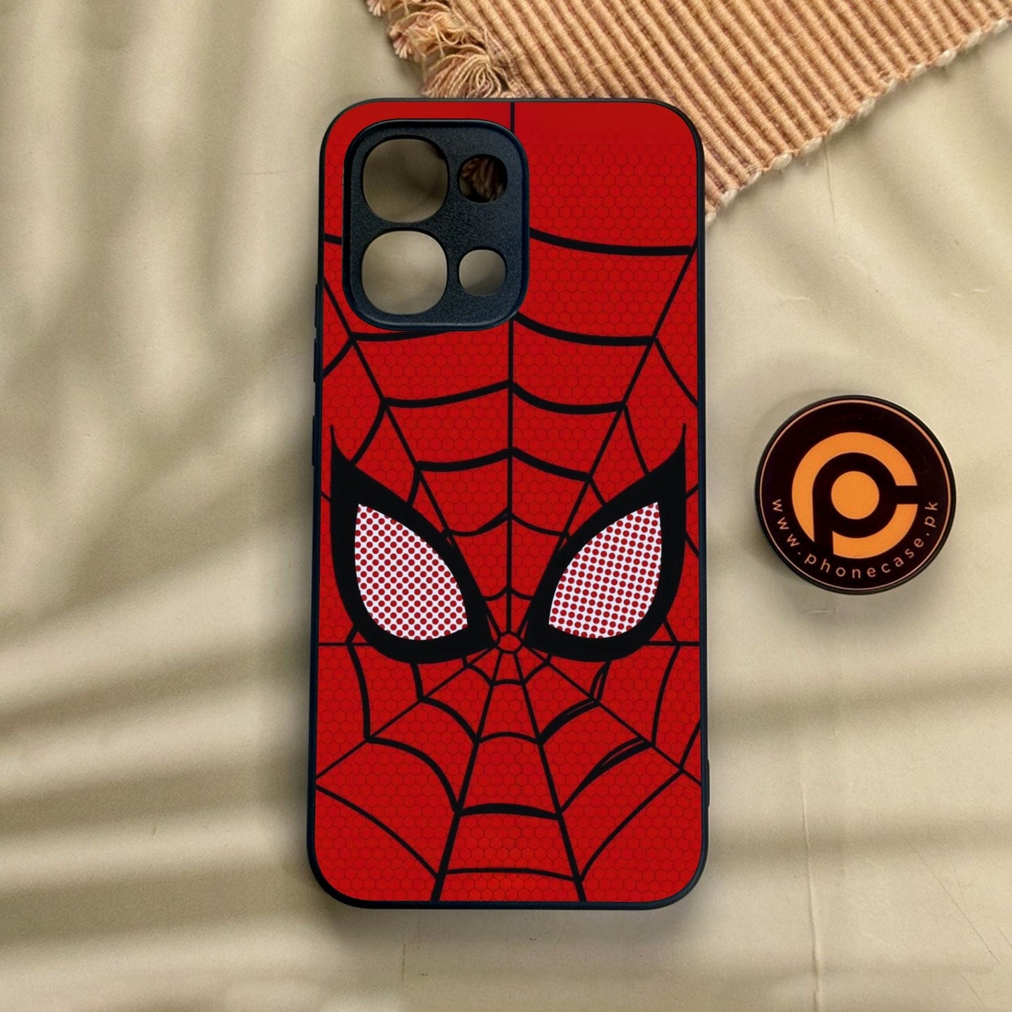 Oppo A6 Pro - Web Of Heroism - Premium Metal Printed Soft Bumper Shock Proof Case