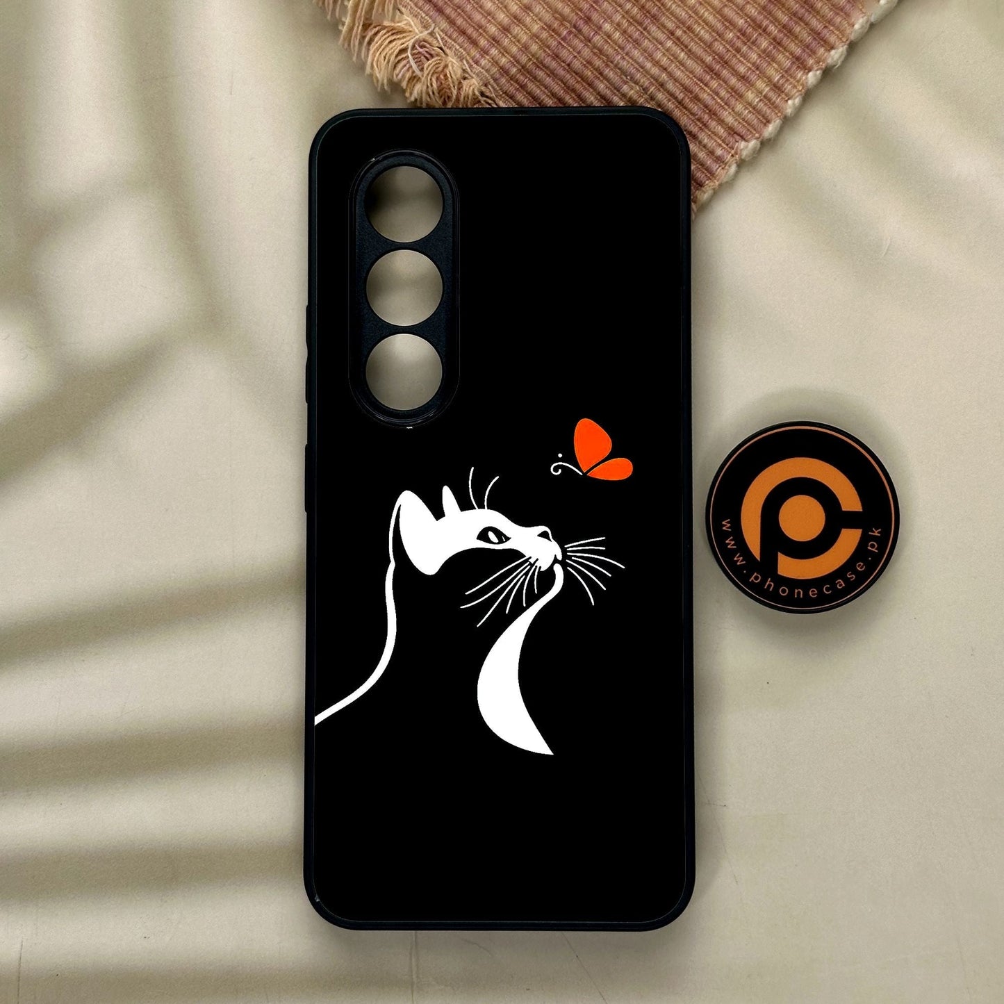 Itel S25 - Minimalistic Design 3 - Premium Metal Printed Soft Bumper Shock Proof Case