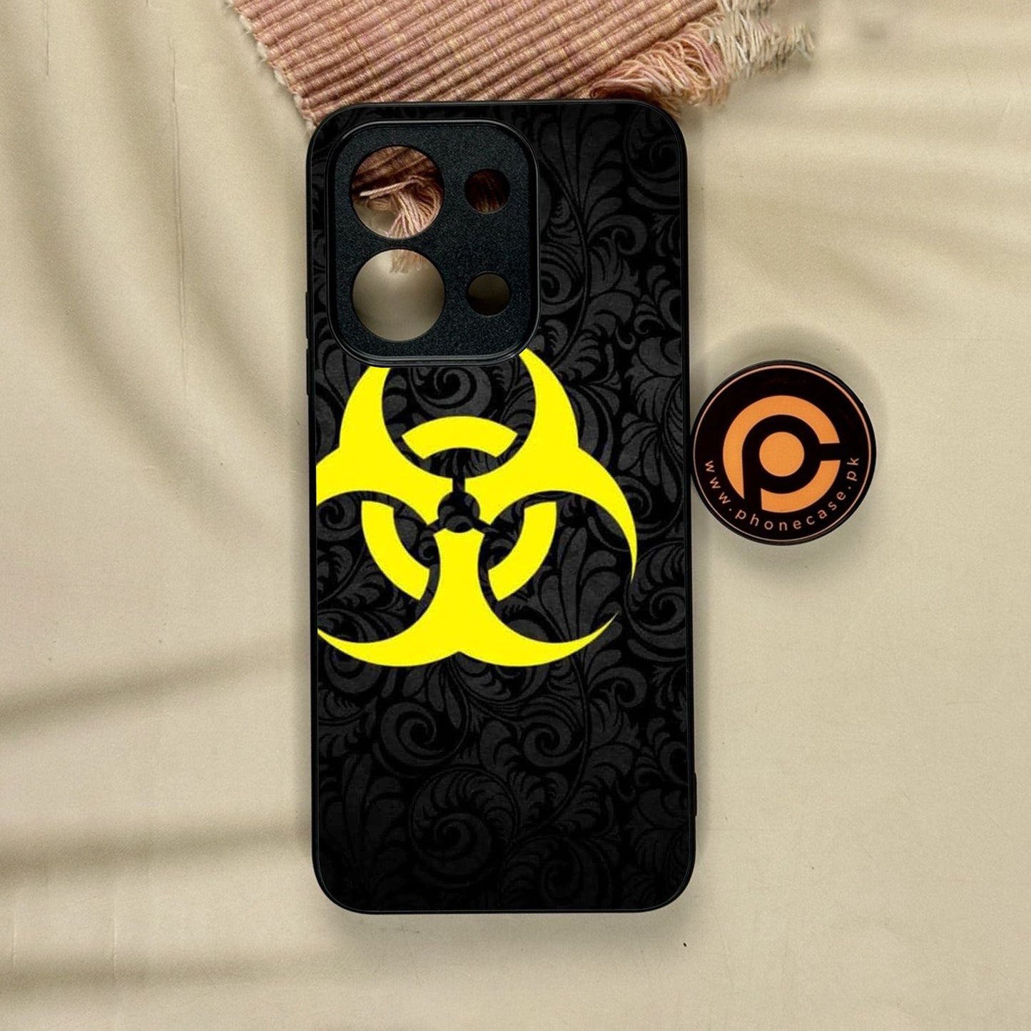 Xiaomi Redmi 15C - Biohazard Design 10 - Premium Metal Printed Soft Bumper Shock Proof Case
