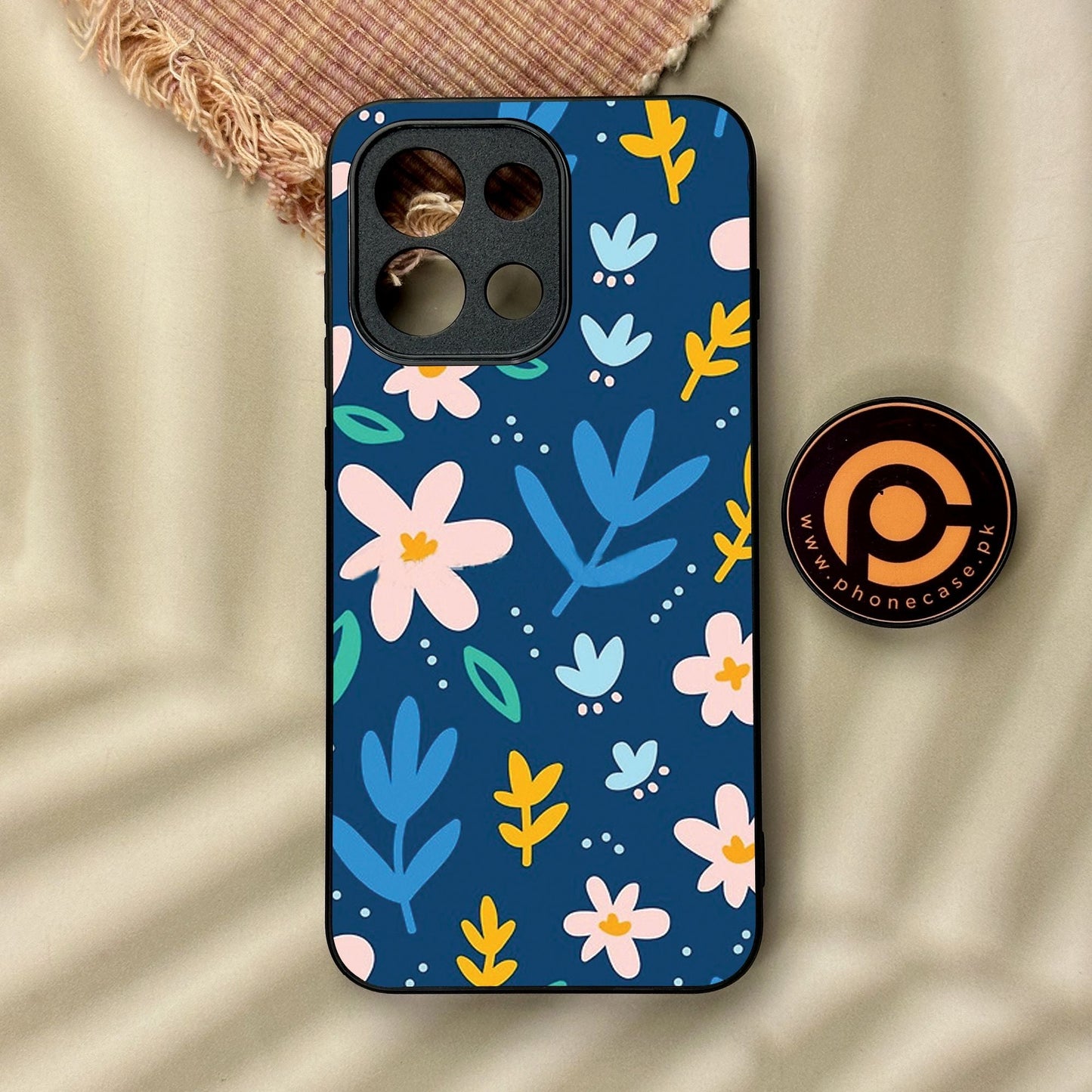 OnePlus 13T - Colorful Flowers - Premium Metal Printed Soft Bumper Shock Proof Case