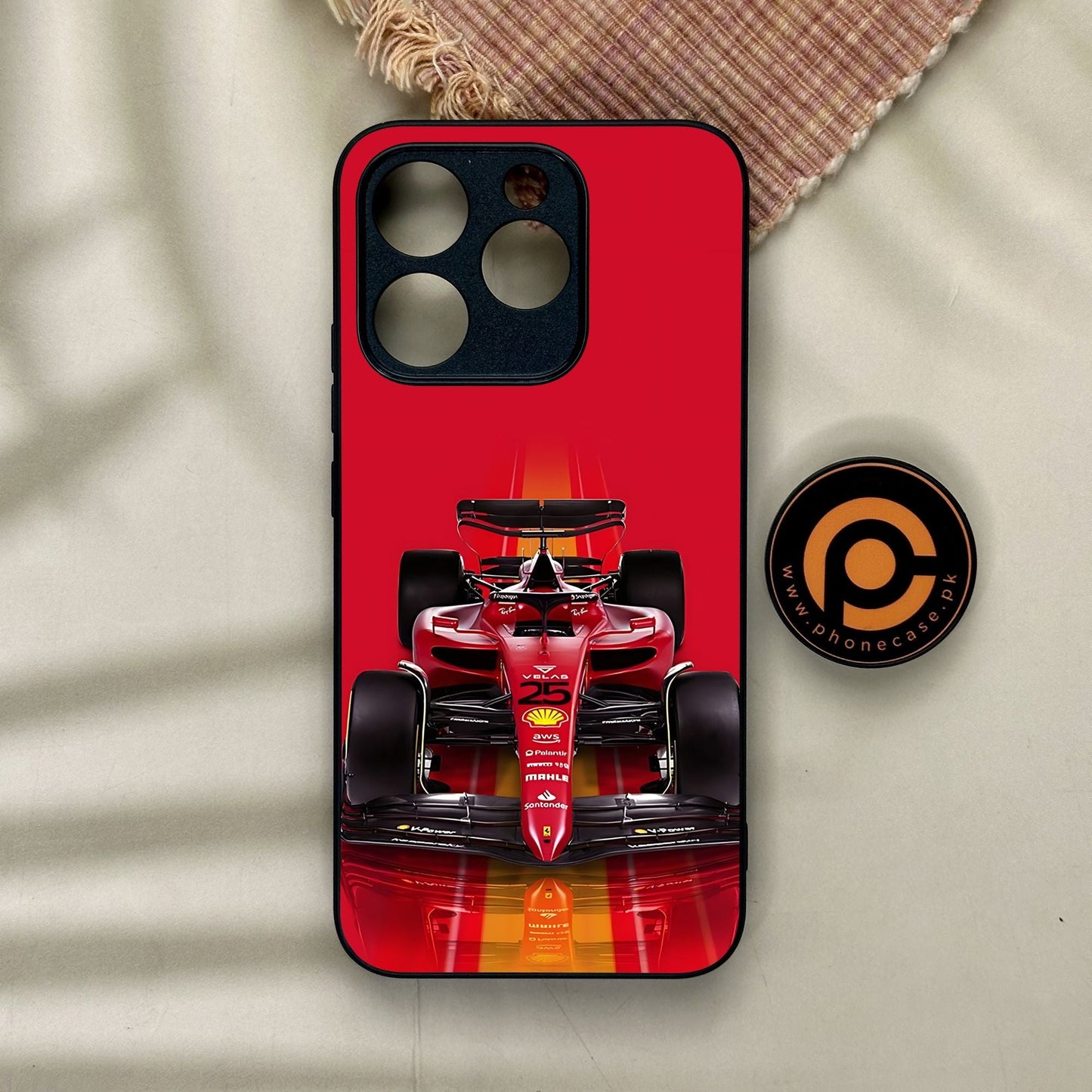 Realme 15T - Formula 1 Design - Premium Metal Printed Soft Bumper Shock Proof Case