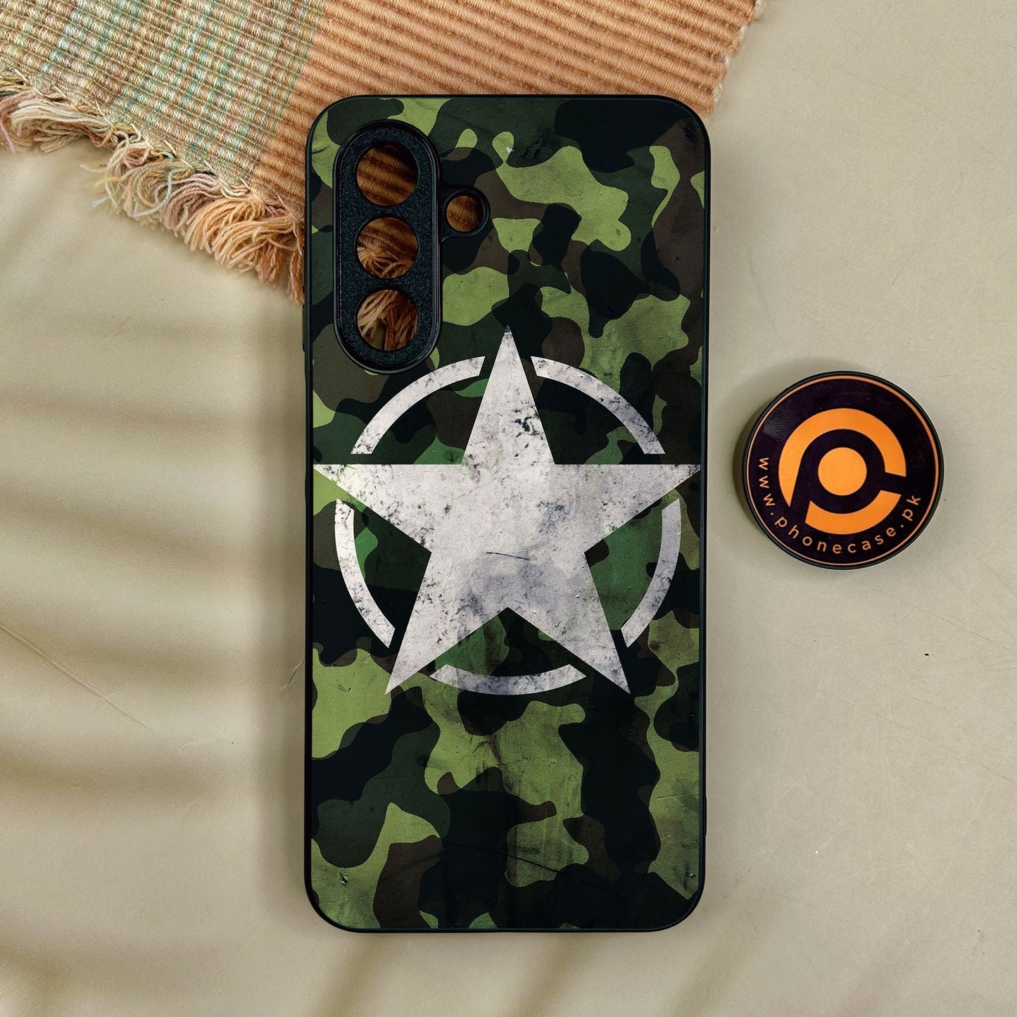 Samsung Galaxy A17 - Ndcom - Premium Metal Printed Soft Bumper Shock Proof Case