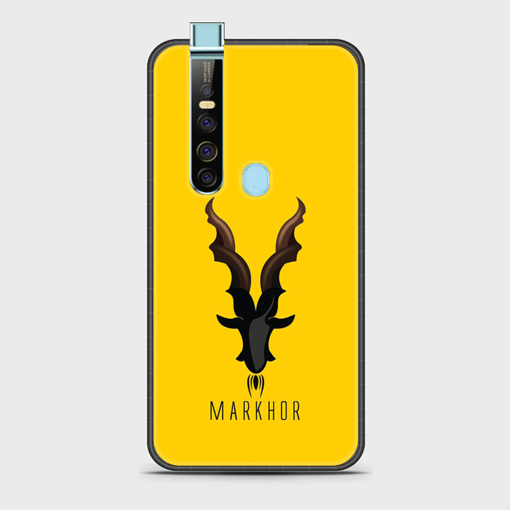 Tecno Camon 15 Pro - Markhor Design 1 - Premium Printed Glass soft Bumper shock Proof Case CS-37415