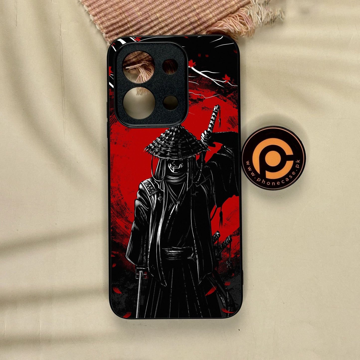 Xiaomi Redmi 15C - Ninja Design 6 - Premium Metal Printed Soft Bumper Shock Proof Case