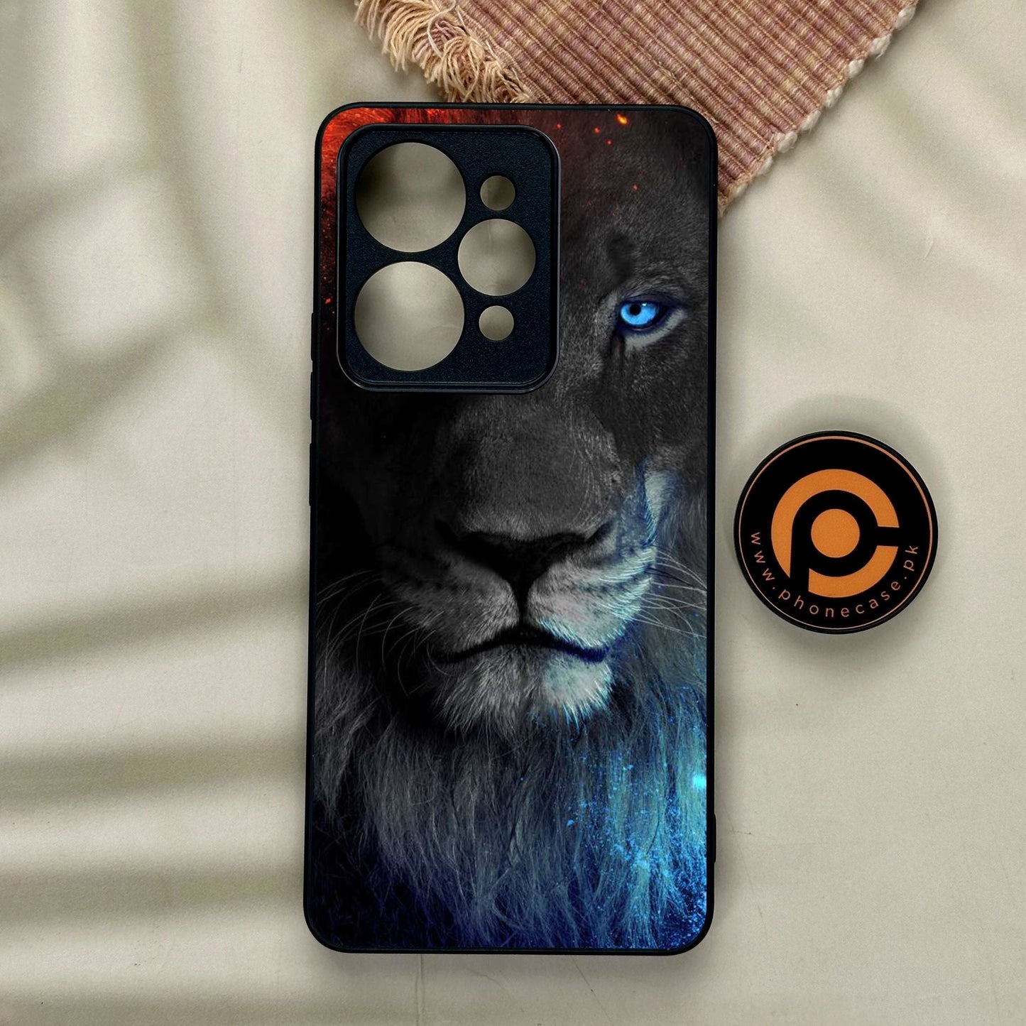 Realme 15 Pro - Tiger Design 4 - Premium Metal Printed Soft Bumper Shock Proof Case