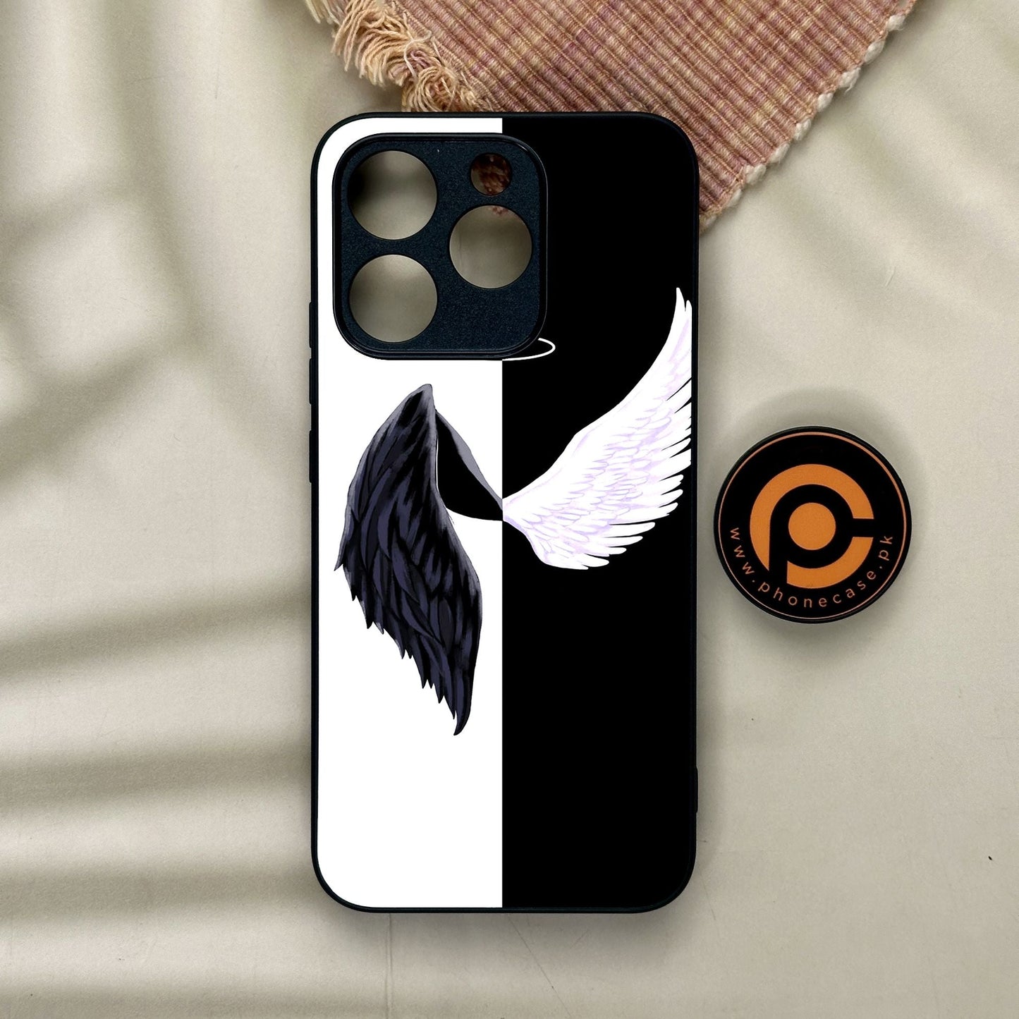 Realme 15T - Angel 2.0 Design 5 - Premium Metal Printed Soft Bumper Shock Proof Case