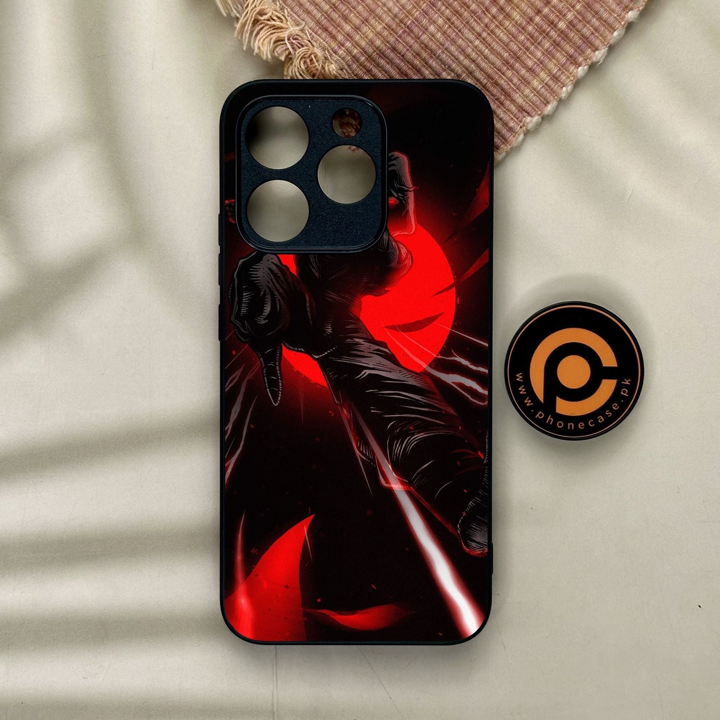 Realme 15T - Ninja Design 9 - Premium Metal Printed Soft Bumper Shock Proof Case