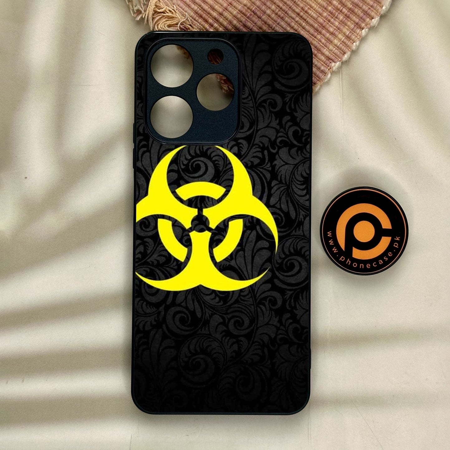 Realme Note 70 - Biohazard Design 10 - Premium Metal Printed Soft Bumper Shock Proof Case