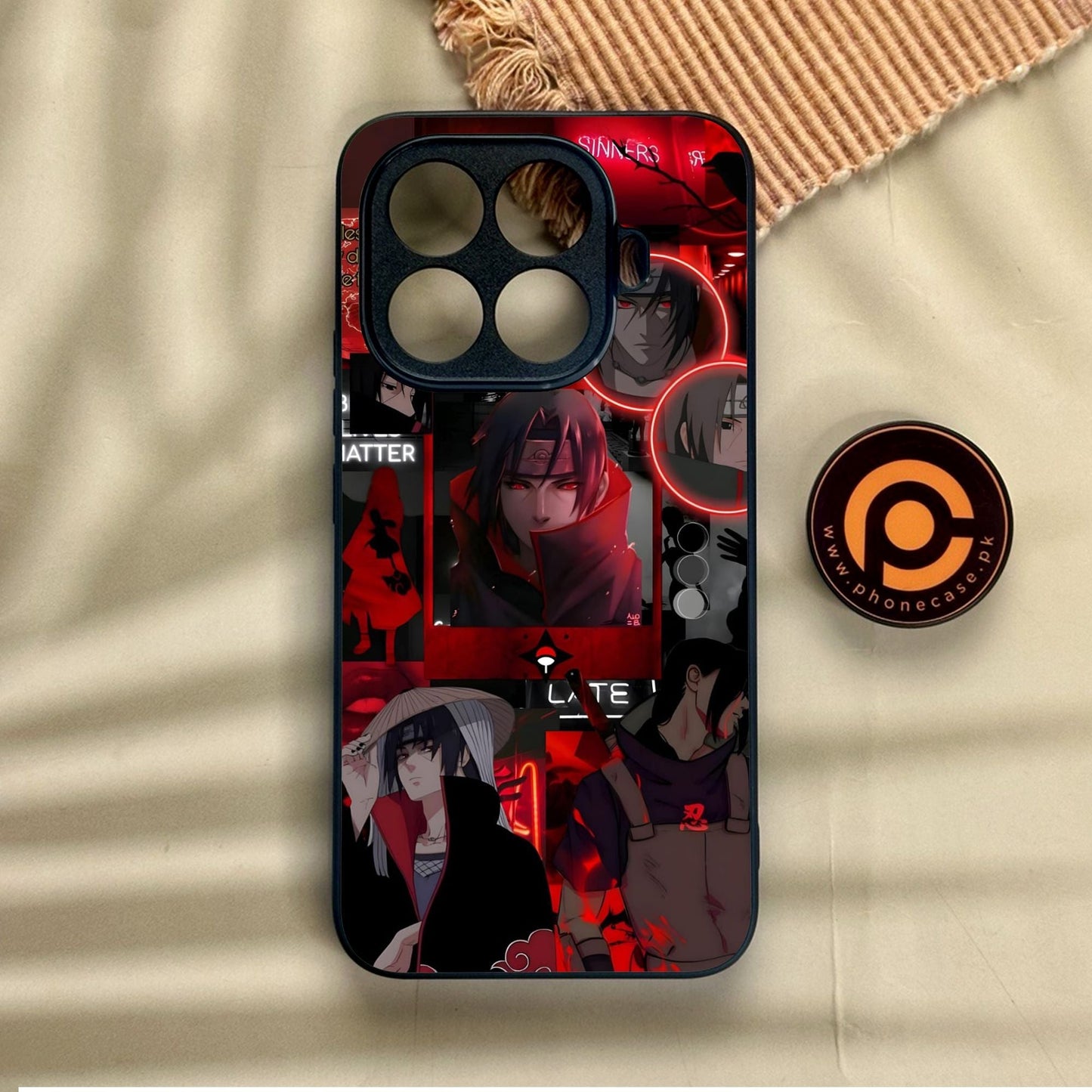 Xiaomi 15T Pro - Itachi Aesthetic - Premium Metal Printed Soft Bumper Shock Proof Case