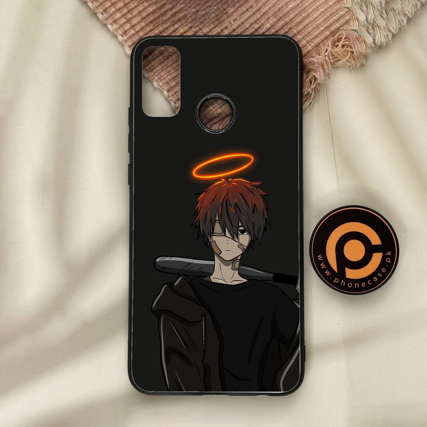 Honor 9X Lite - Anime Series Design 6 - Premium Metal Printed Soft Bumper Shock Proof Case