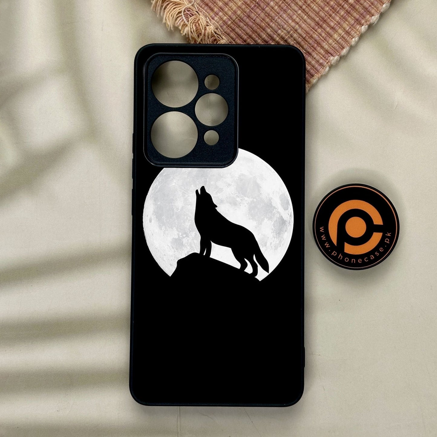 Realme 15 Pro - Wolf Design 3 - Premium Metal Printed Soft Bumper Shock Proof Case