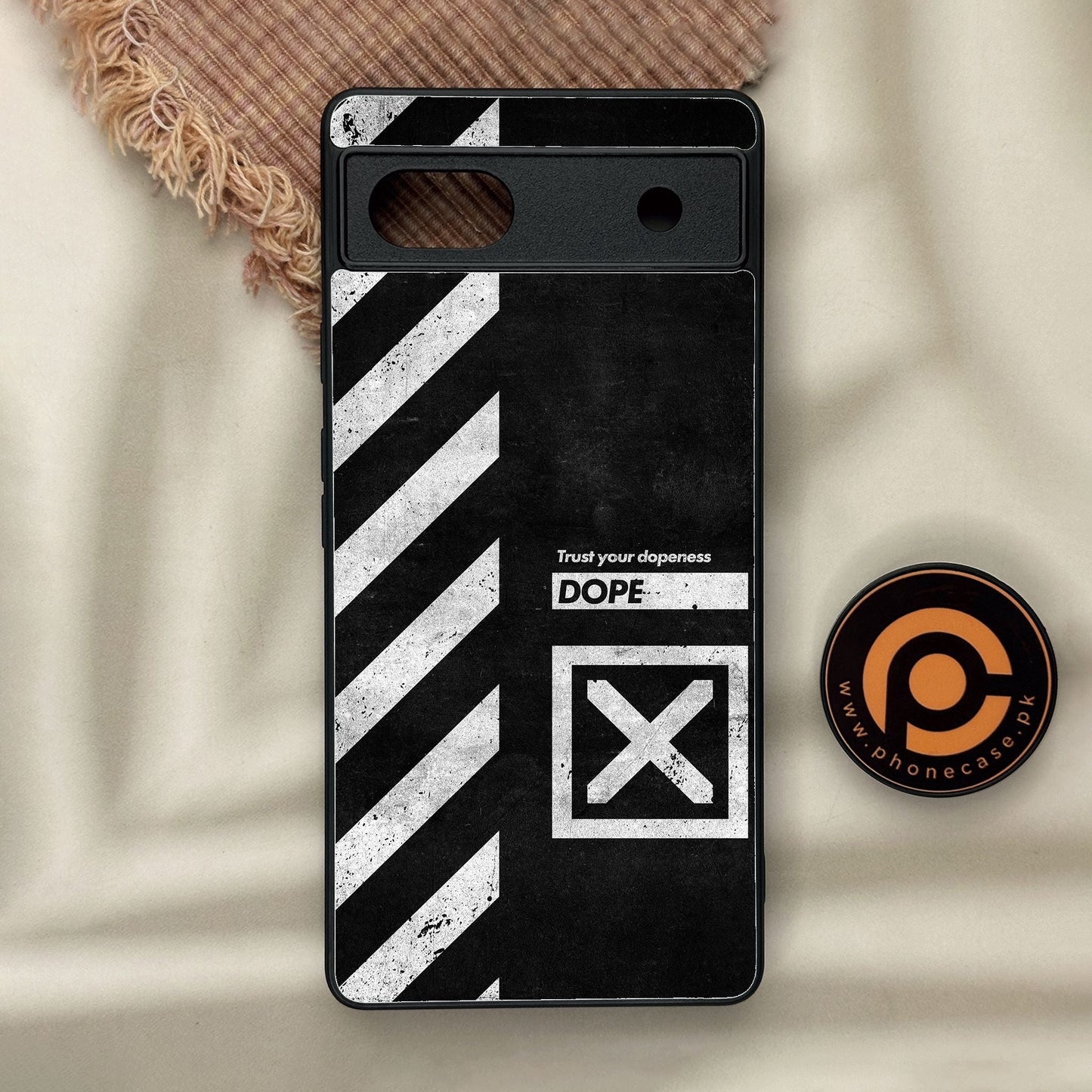 Google Pixel 6A - Trust Your Dopeness - Premium Metal Printed soft Bumper Shock Proof Case CS-38760