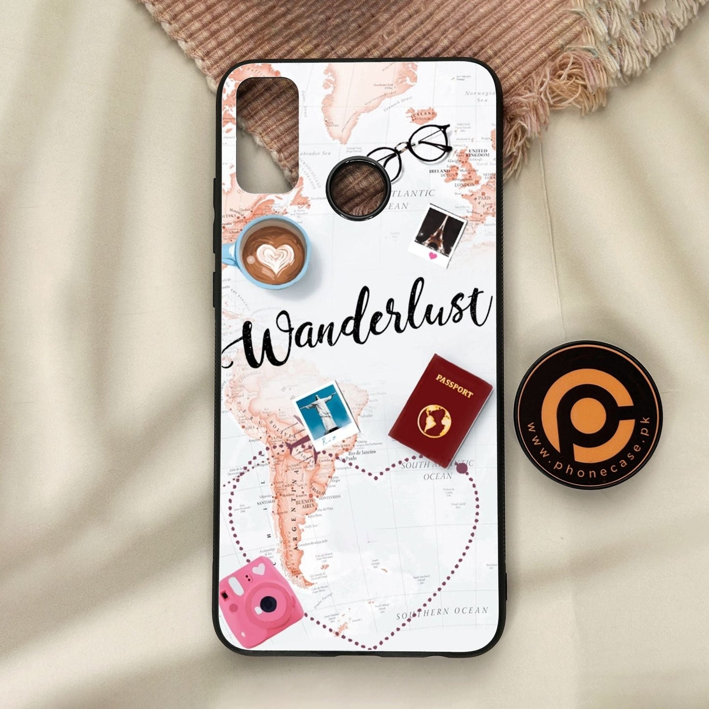 Honor 9X Lite - World Journey - Premium Metal Printed Soft Bumper Shock Proof Case