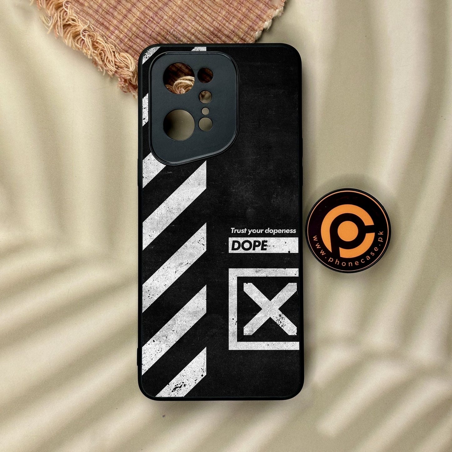 Oppo Find X5 Pro - Trust Your Dopeness - Premium Metal Printed Soft Bumper Shock Proof Case