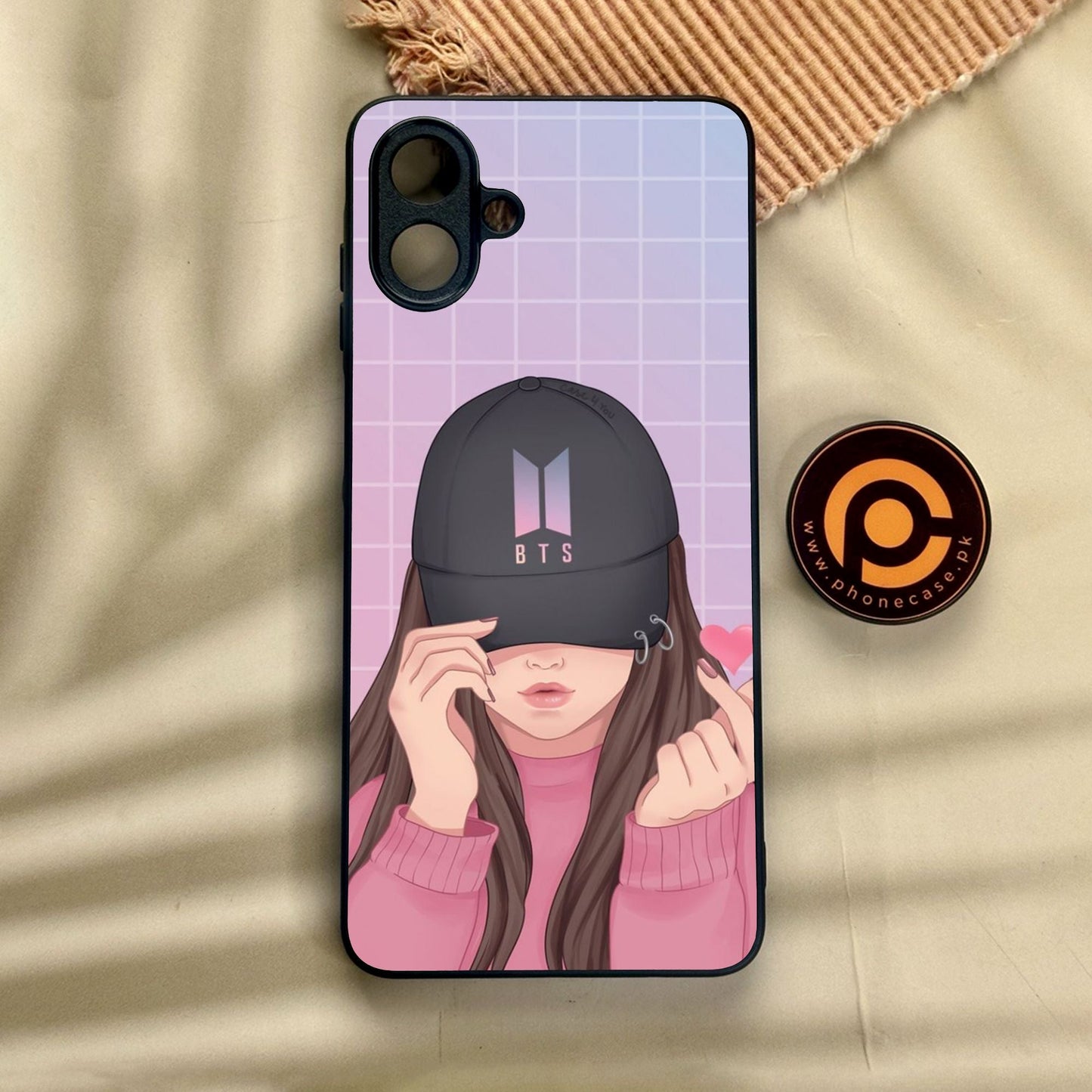 Samsung Galaxy A07 - Anime Girls Design 3 - Premium Metal Printed Soft Bumper Shock Proof Case