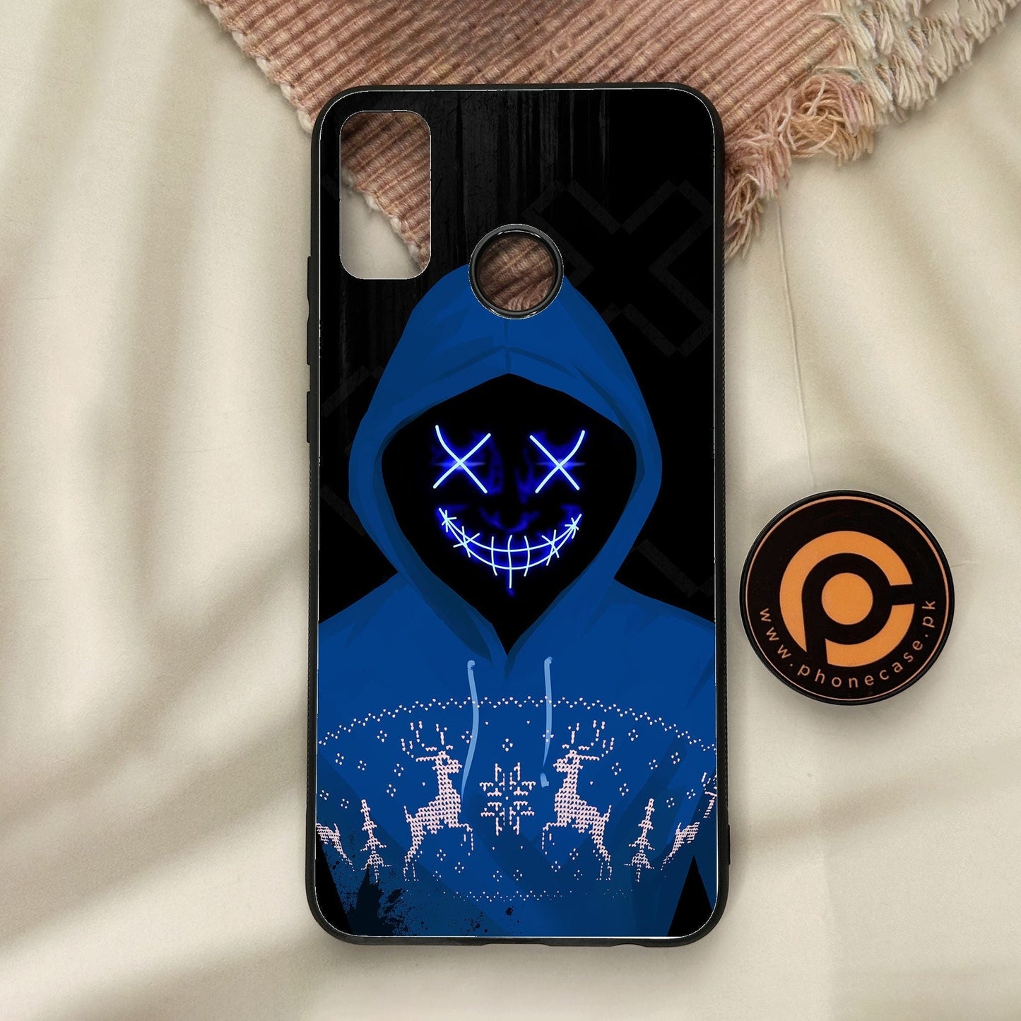 Honor 9X Lite - Anonymous 2.0 Design 9 - Premium Metal Printed Soft Bumper Shock Proof Case