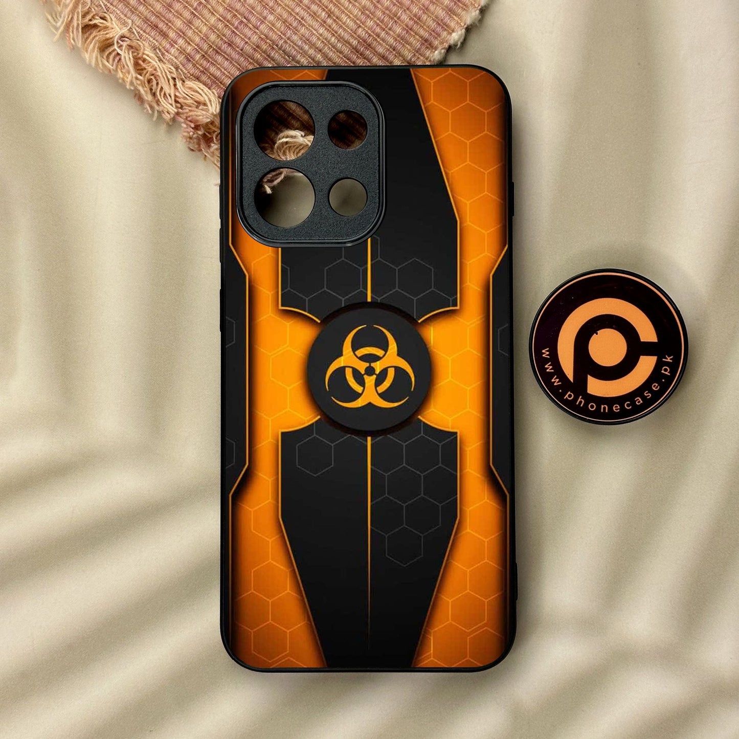 OnePlus 13T - Biohazard Design 2 - Premium Metal Printed Soft Bumper Shock Proof Case