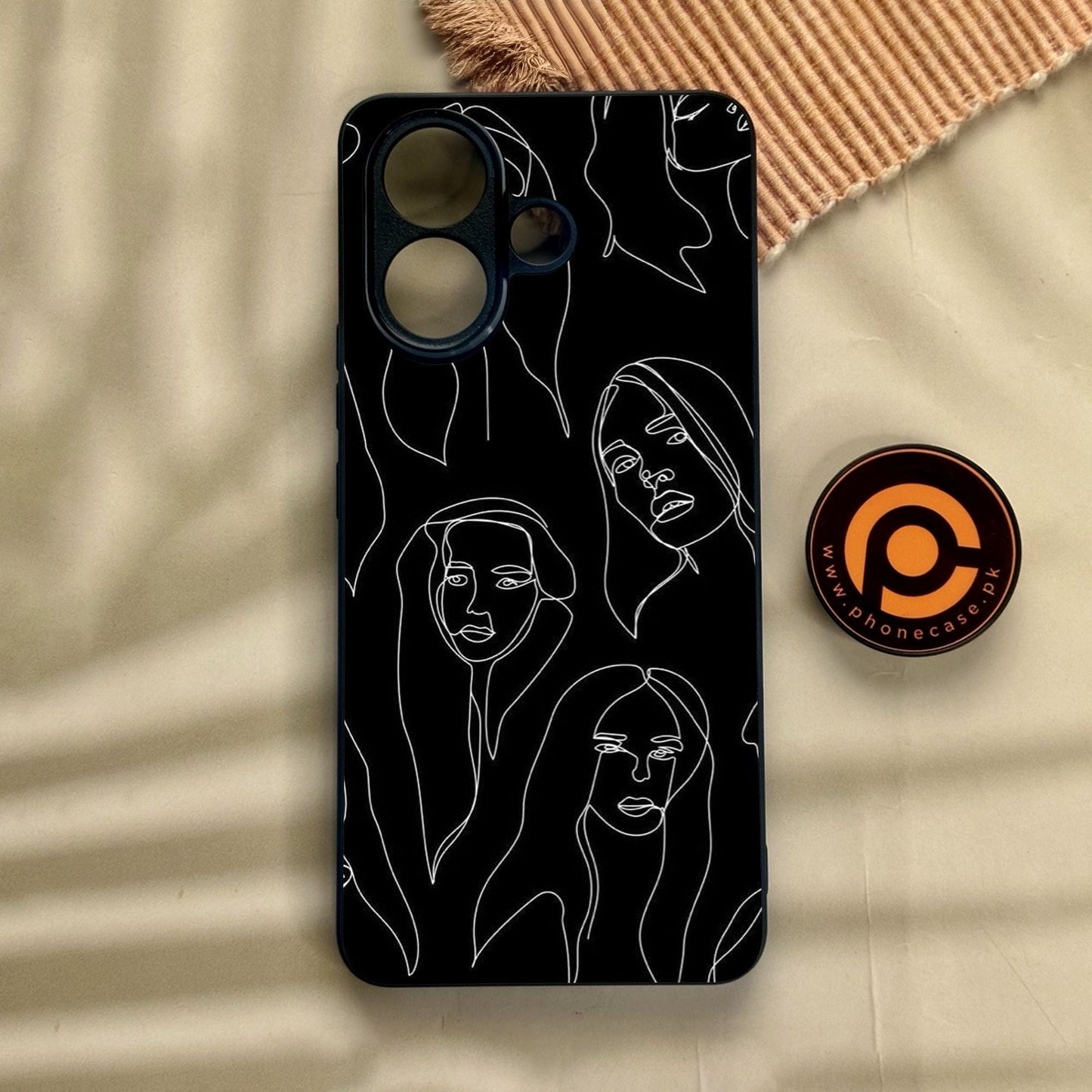 Vivo V60 Lite - Girls Design 8 - Premium Metal Printed Soft Bumper Shock Proof Case