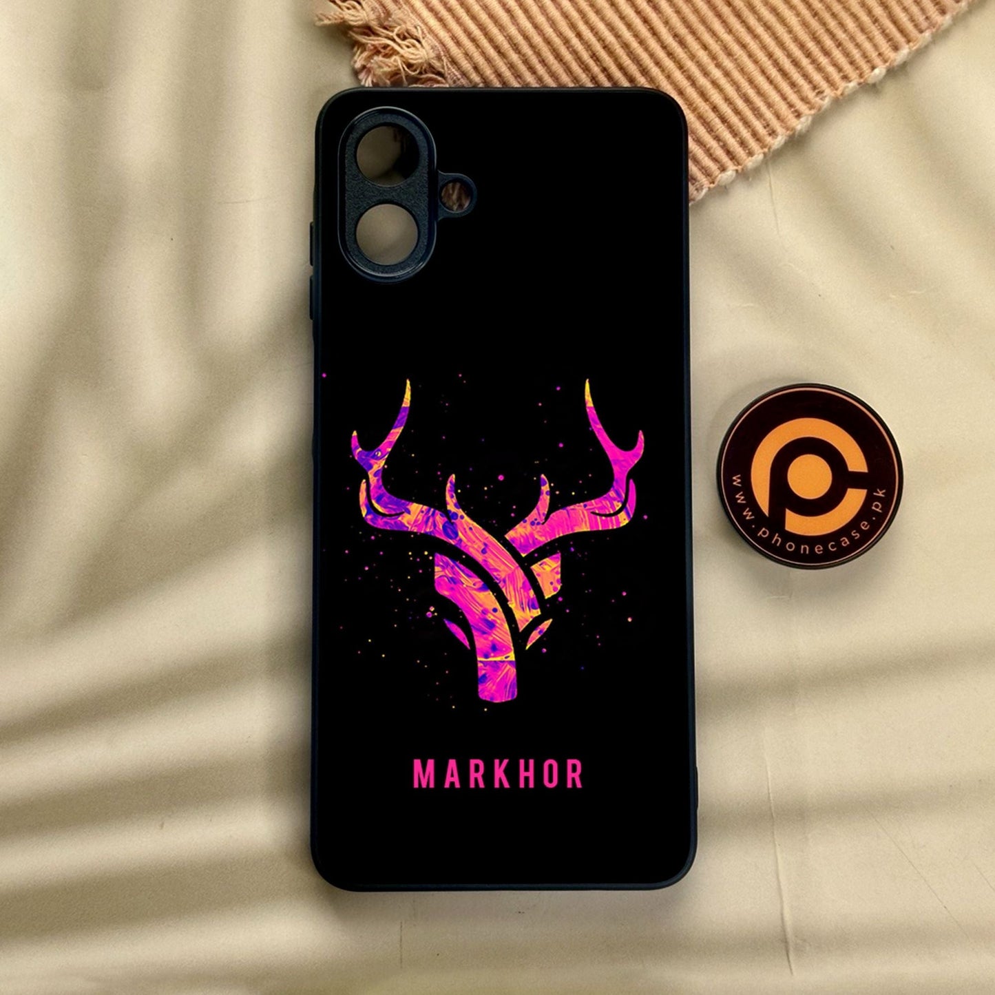 Samsung Galaxy A07 - Markhor Design 6 - Premium Metal Printed Soft Bumper Shock Proof Case