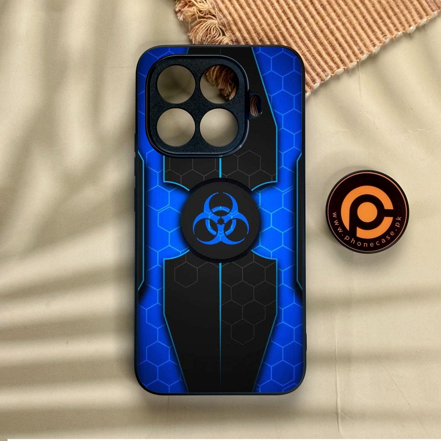 Xiaomi 15T Pro - Biohazard Design 1 - Premium Metal Printed Soft Bumper Shock Proof Case