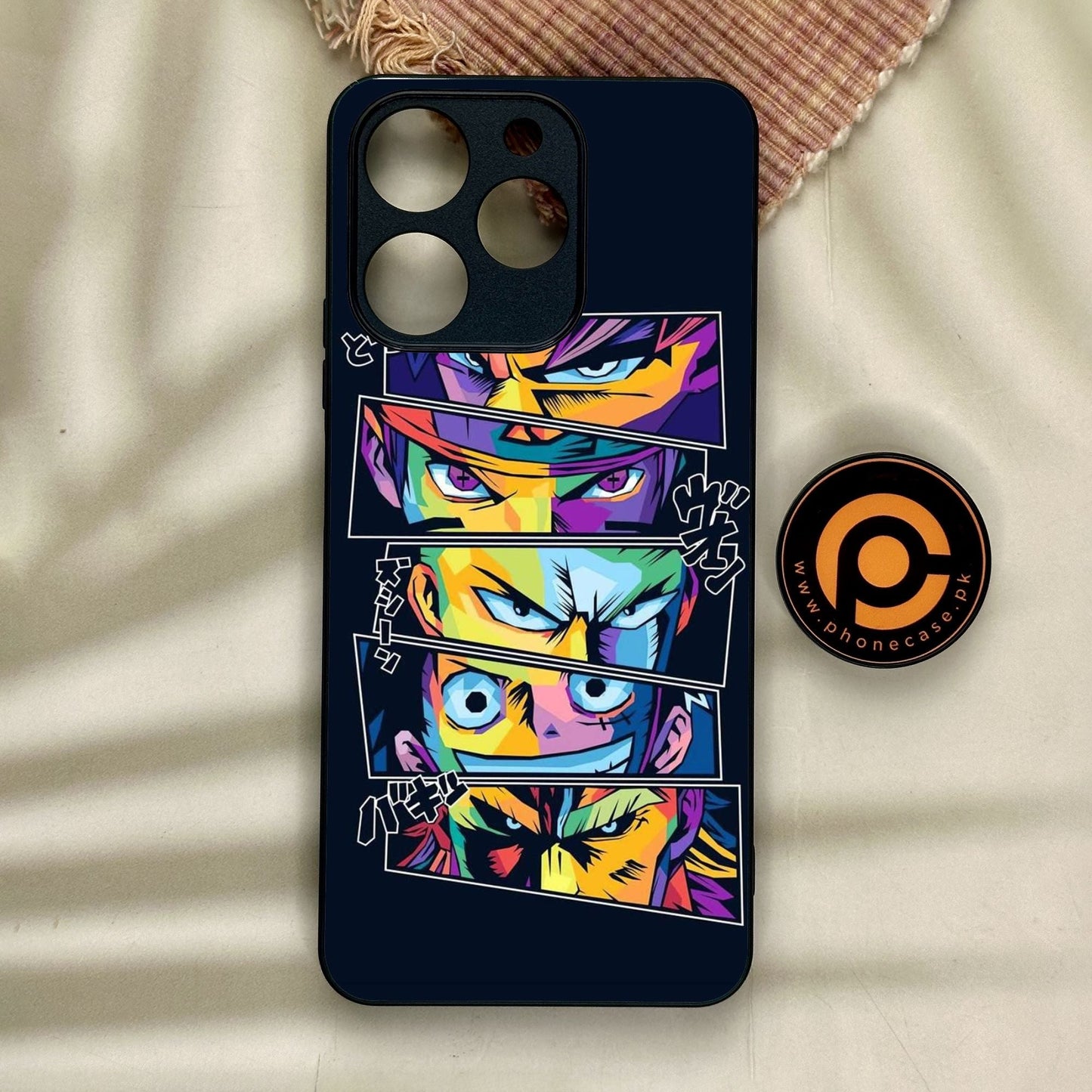 Realme Note 70 - Anime 2.0 Design 8 - Premium Metal Printed Soft Bumper Shock Proof Case