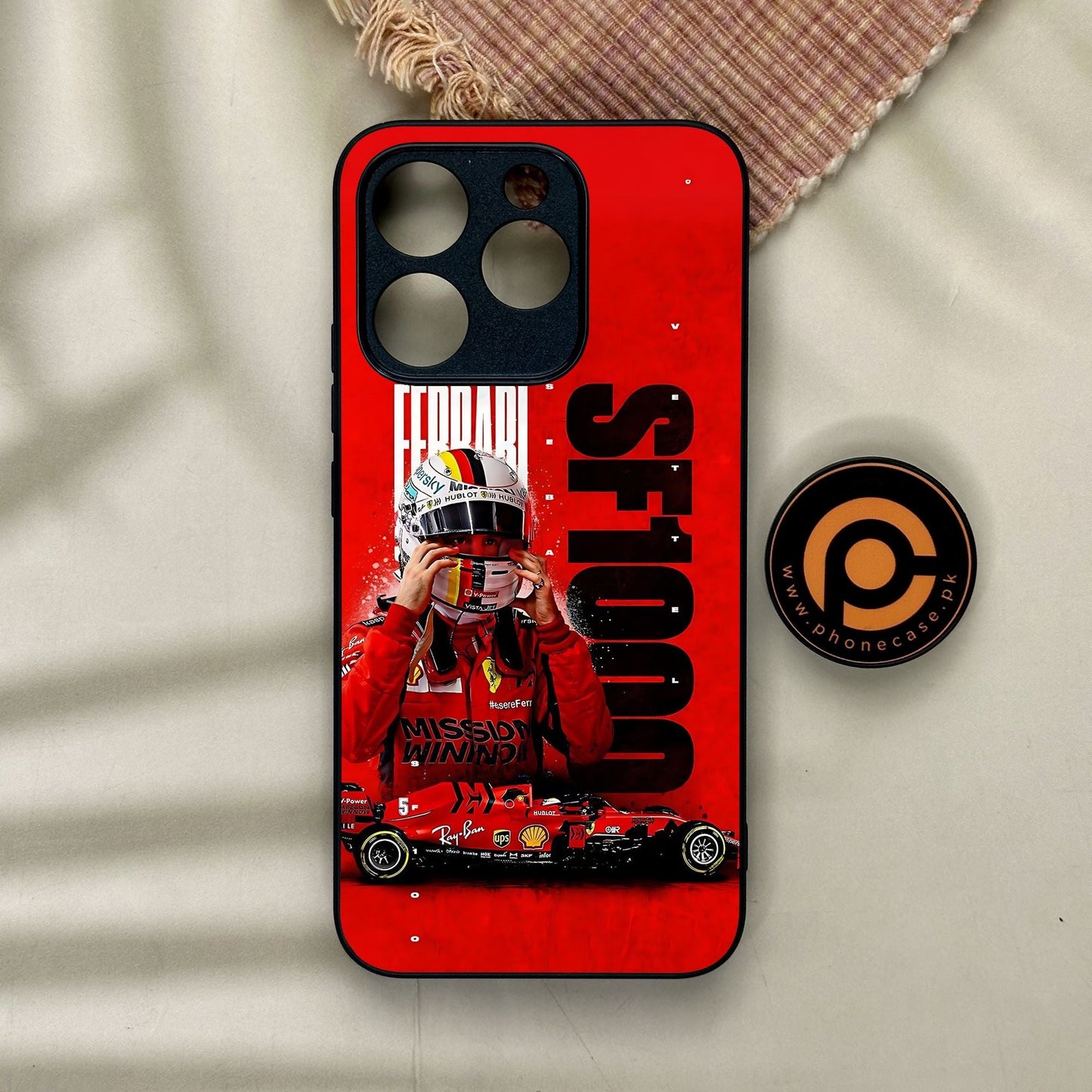 Realme 15T - Formula 1 Design 8 - Premium Metal Printed Soft Bumper Shock Proof Case