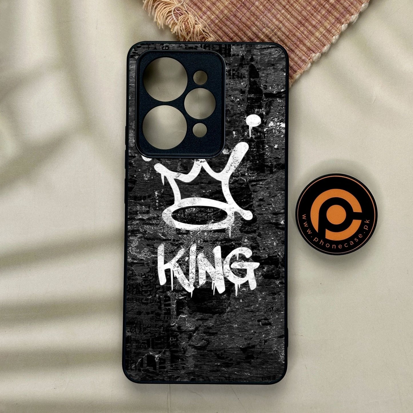 Realme 15 Pro - King Design 8 - Premium Metal Printed Soft Bumper Shock Proof Case