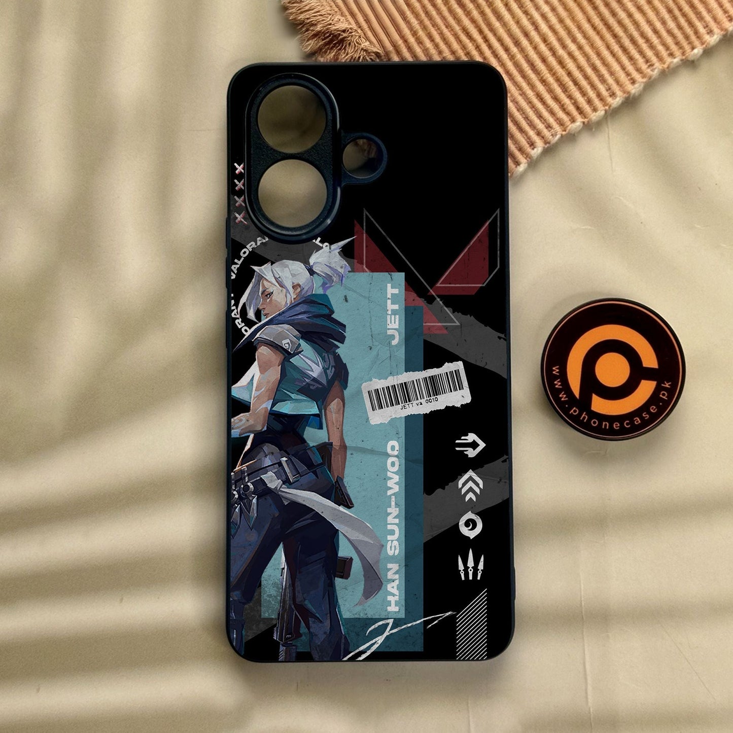 Vivo V60 Lite - Battle-Ready Design 4 - Premium Metal Printed Soft Bumper Shock Proof Case