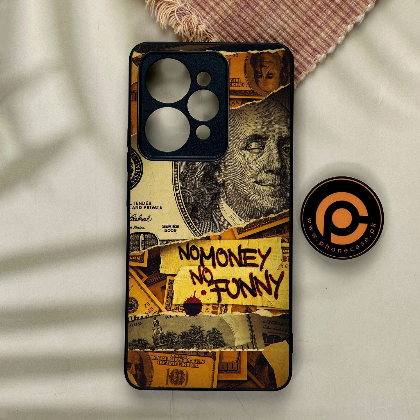 Realme 15 - Dollar Design 1 - Premium Metal Printed Soft Bumper Shock Proof Case