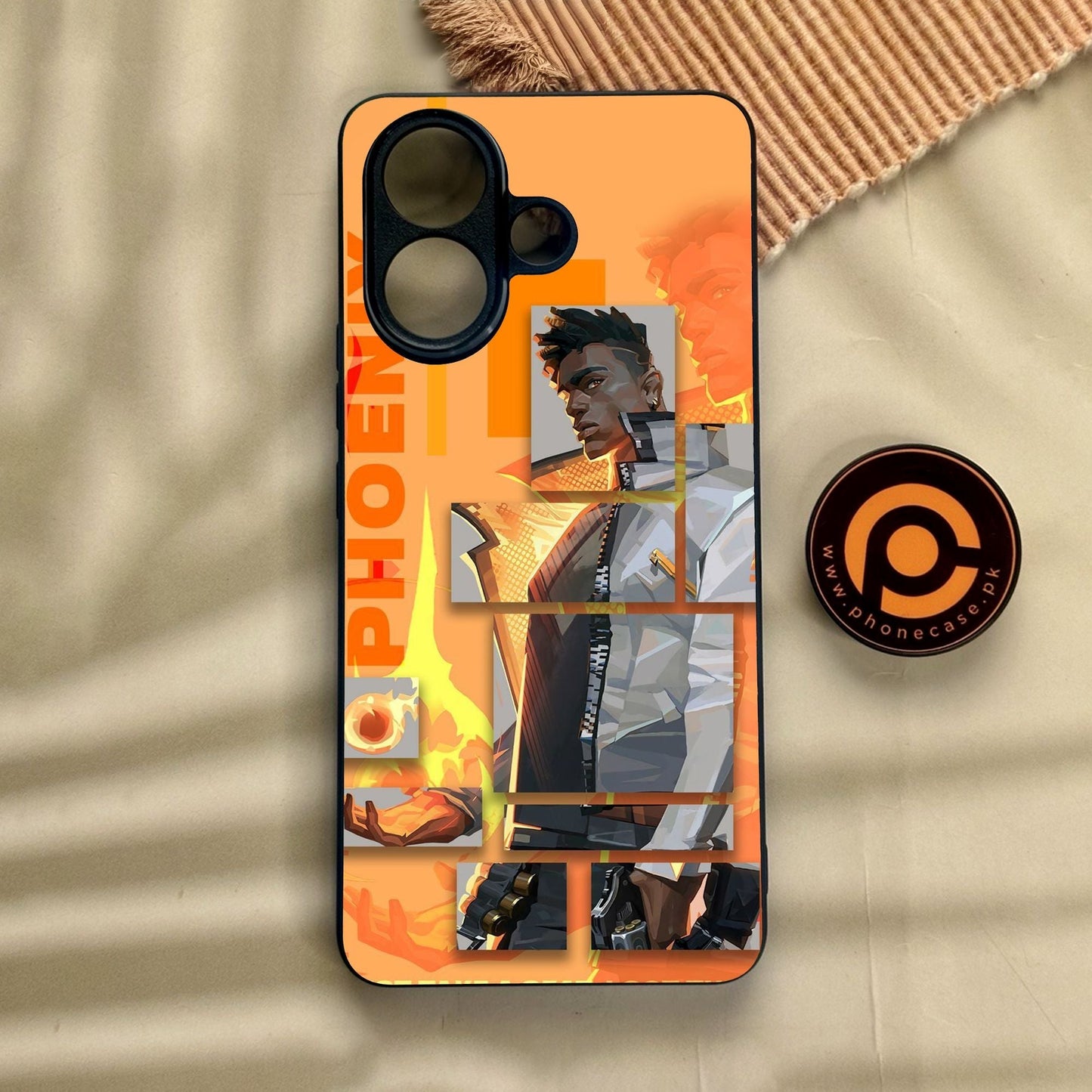 Vivo V60 Lite - Battle-Ready Design 9 - Premium Metal Printed Soft Bumper Shock Proof Case