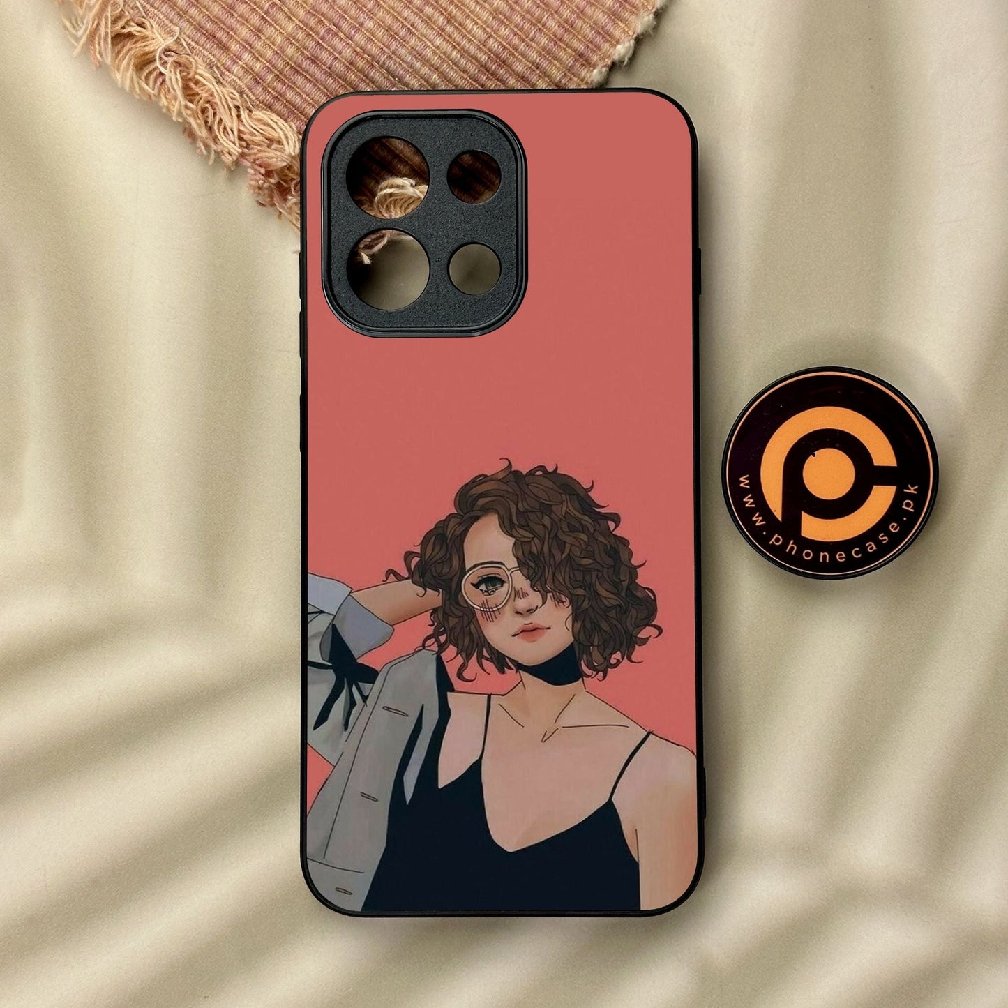 OnePlus 13s - Anime Girls Design 6 - Premium Metal Printed Soft Bumper Shock Proof Case