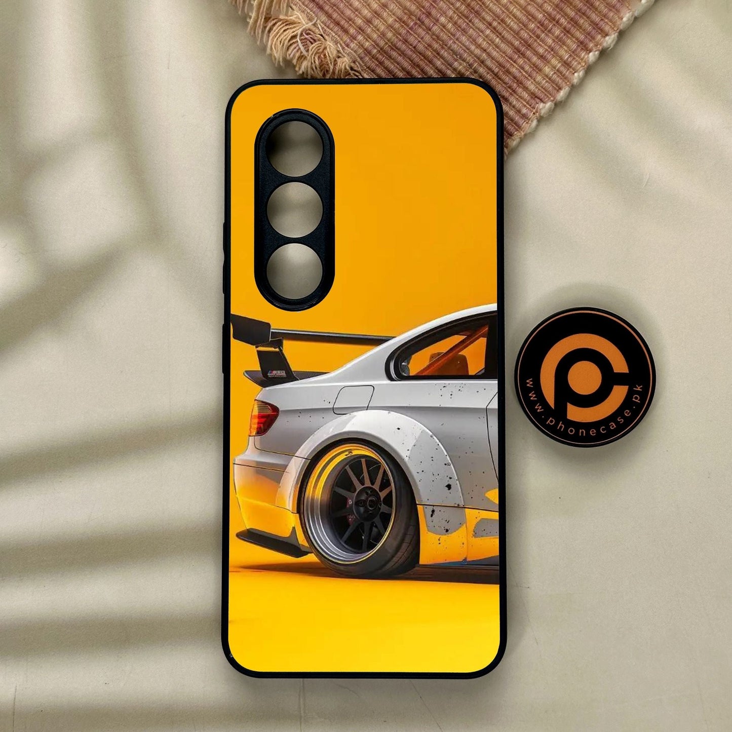 Itel S25 - M3 Gt2 Racing Car - Premium Metal Printed Soft Bumper Shock Proof Case