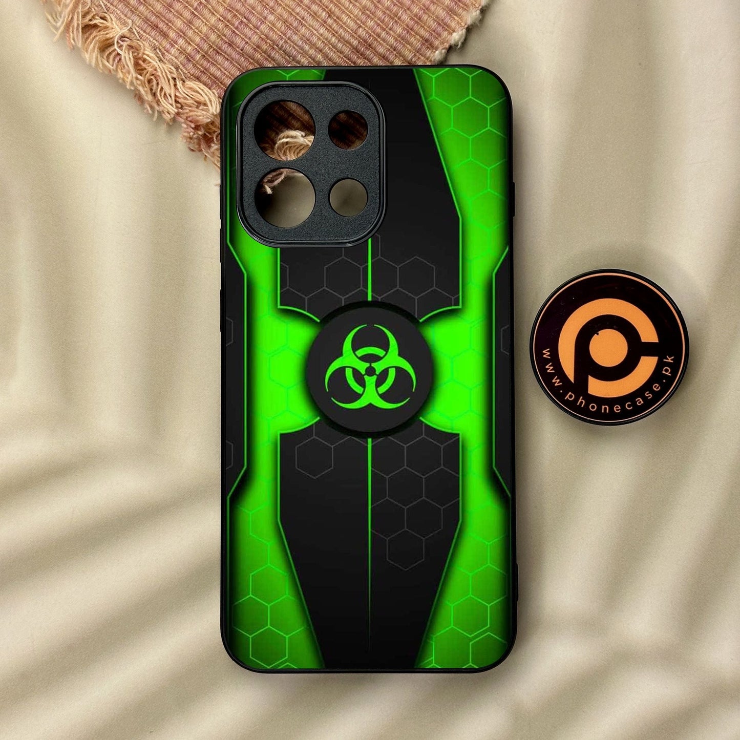 OnePlus 13T - Biohazard Design 3 - Premium Metal Printed Soft Bumper Shock Proof Case