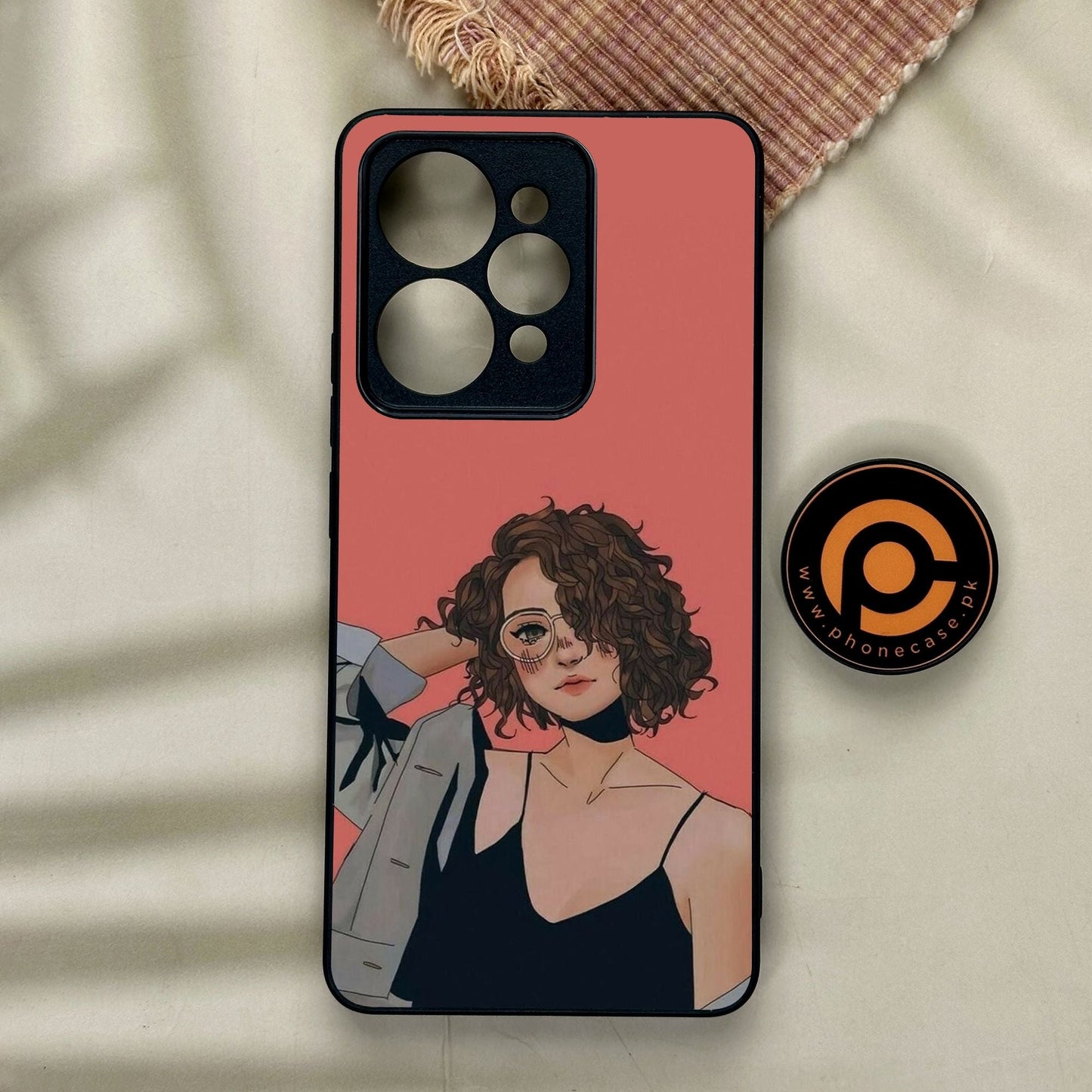 Realme 15 Pro - Anime Girls Design 6 - Premium Metal Printed Soft Bumper Shock Proof Case