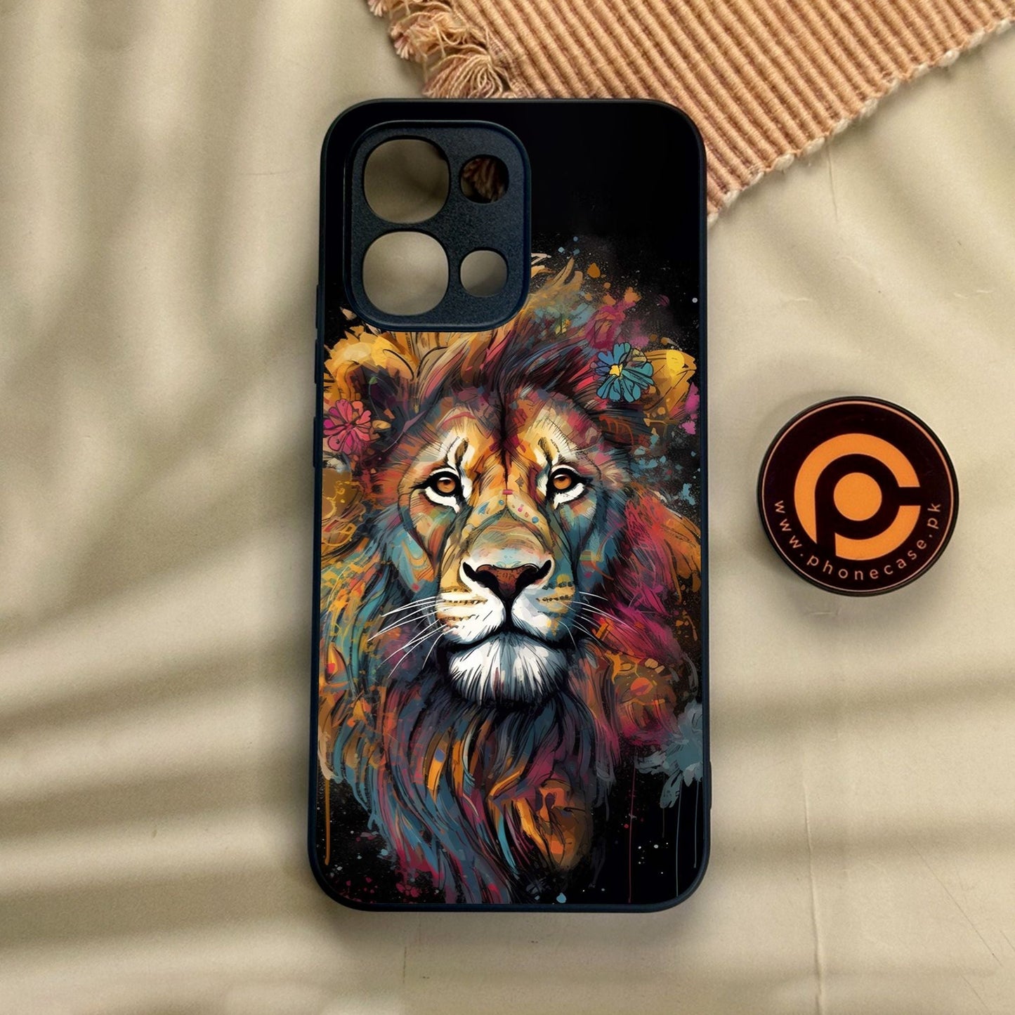 Oppo A6 Pro - Tiger 2.0 Design 10 - Premium Metal Printed Soft Bumper Shock Proof Case