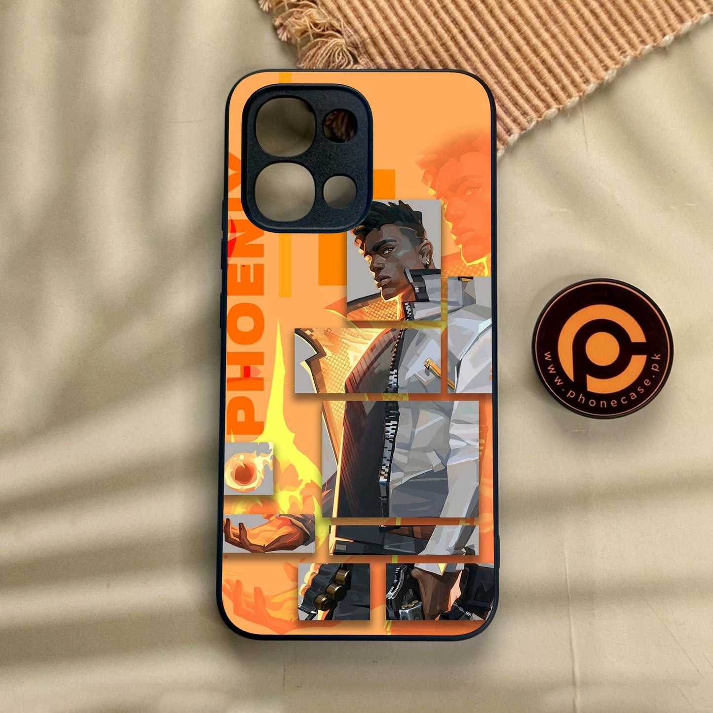 Oppo A6 Pro - Battle-Ready Design 9 - Premium Metal Printed Soft Bumper Shock Proof Case