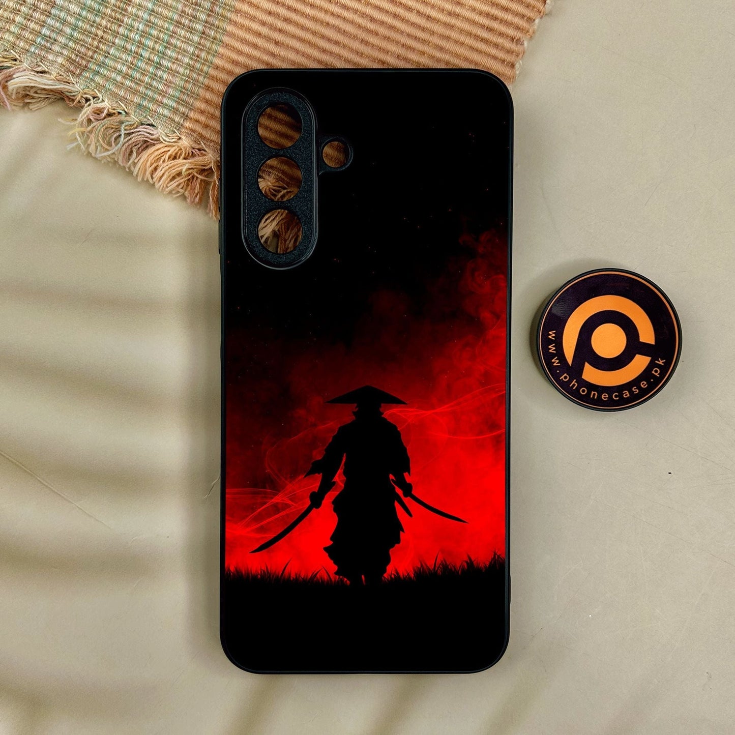 Samsung Galaxy A17 - Ninja Design 1 - Premium Metal Printed Soft Bumper Shock Proof Case