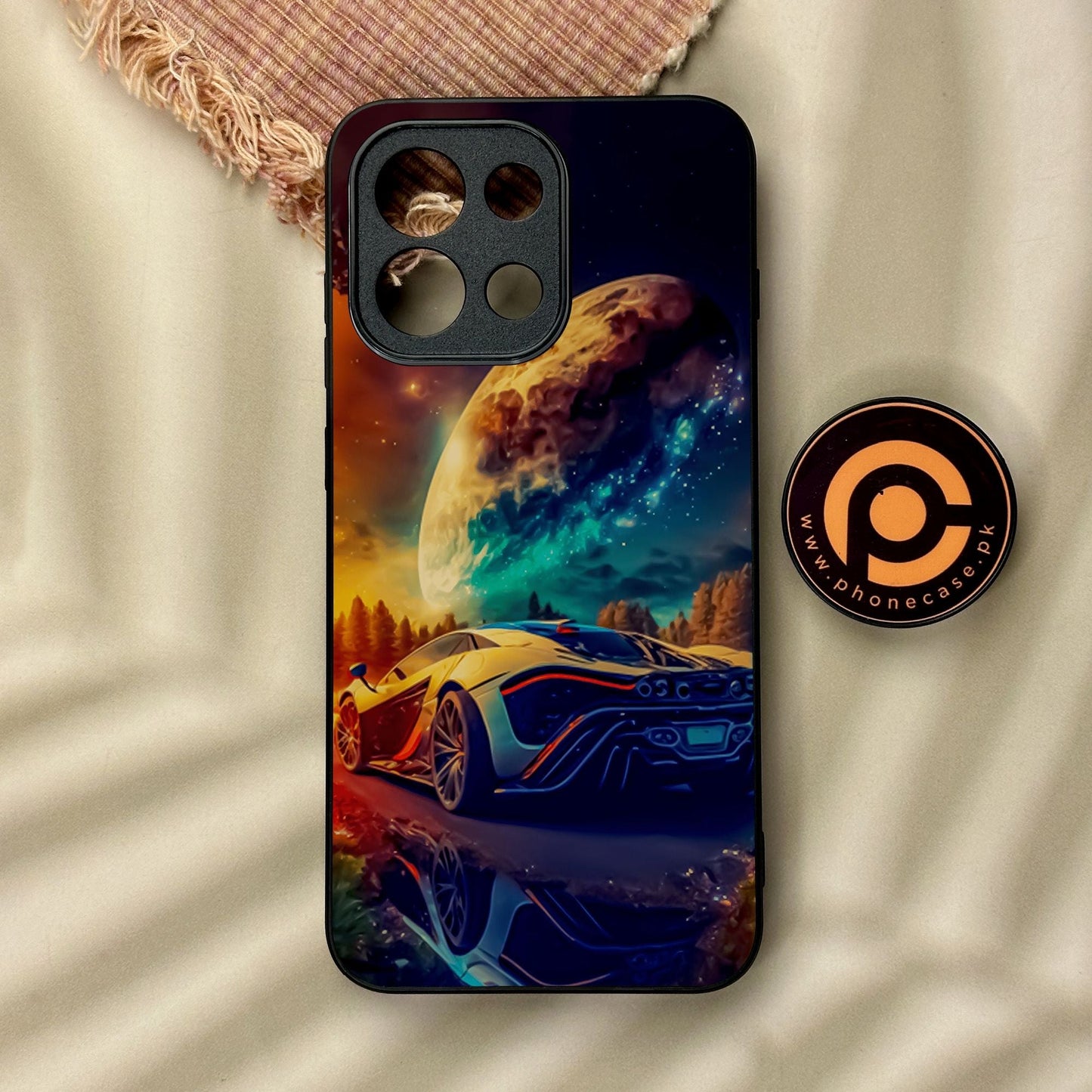 OnePlus 13T - Racing Design 5 - Premium Metal Printed Soft Bumper Shock Proof Case